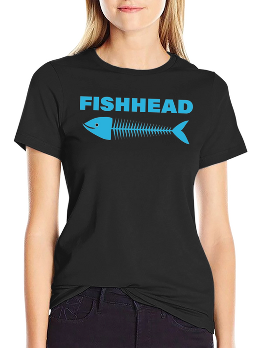 Fishhead Graphic T-Shirt - Mens Crew Neck Tee