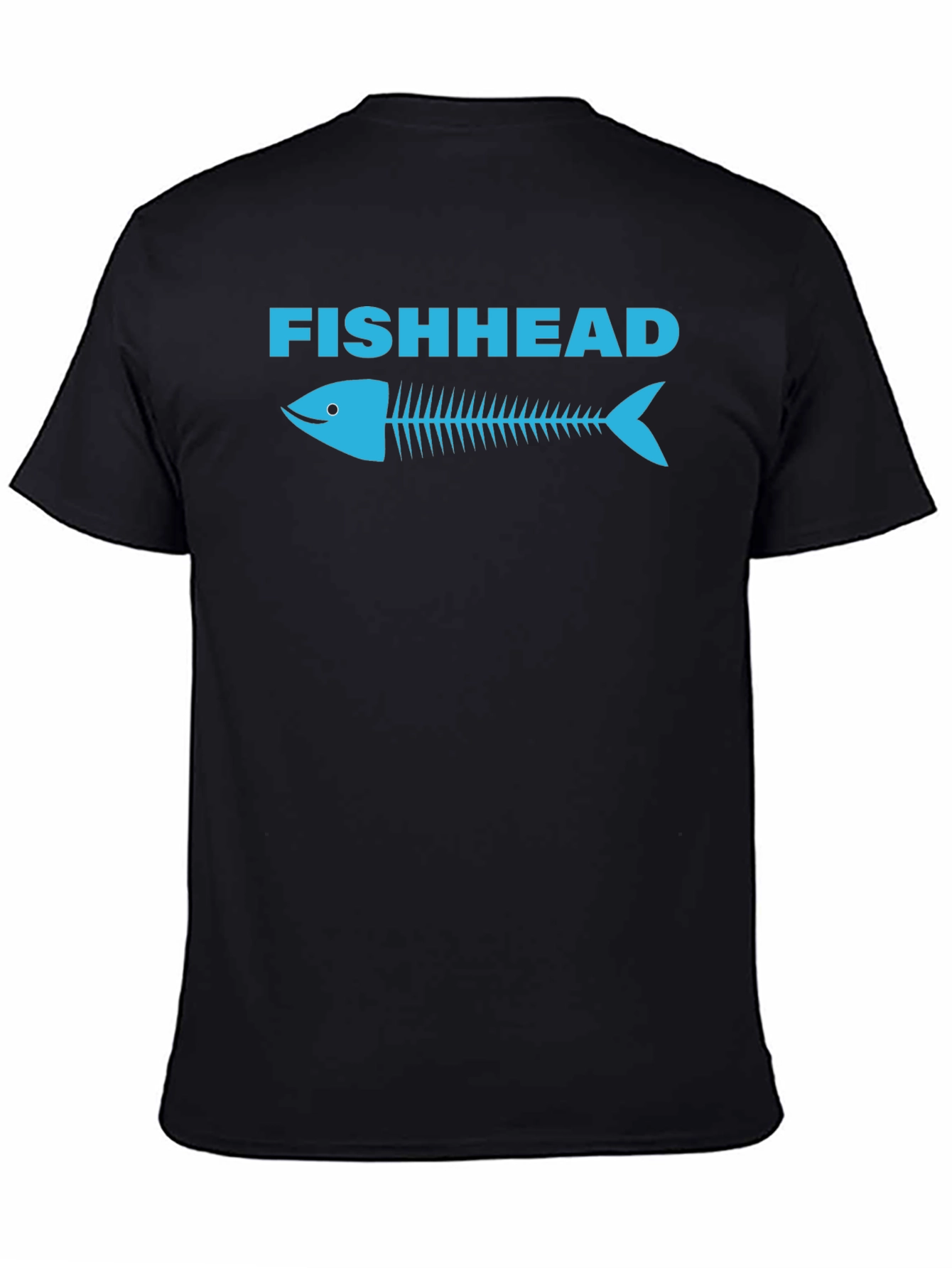 Fishhead Graphic T-Shirt - Mens Crew Neck Tee