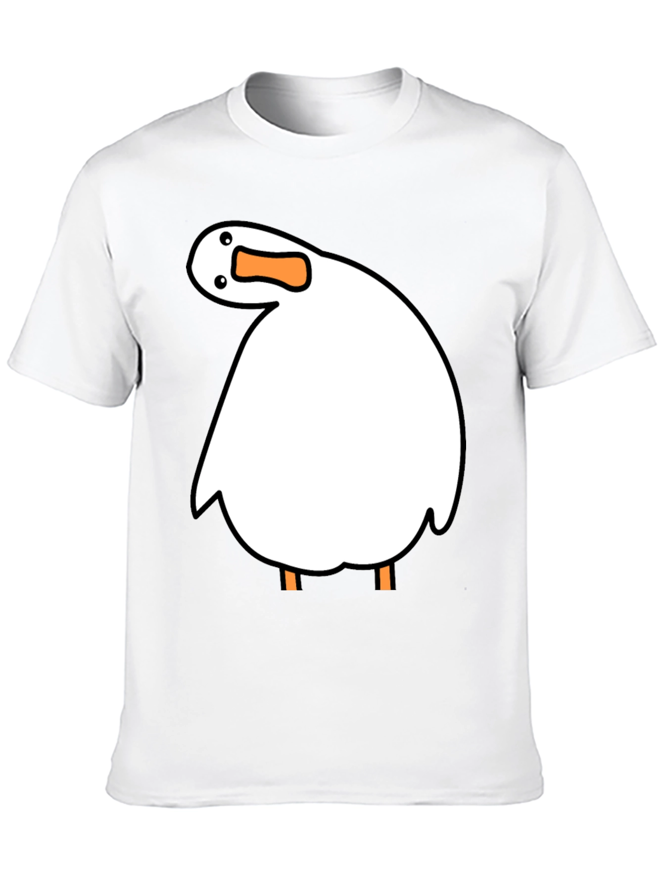Funny Goose T-Shirt - Novelty Cartoon Graphic Tee