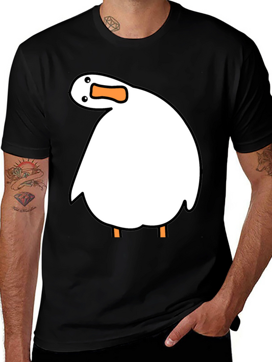 Funny Goose T-Shirt - Novelty Cartoon Graphic Tee