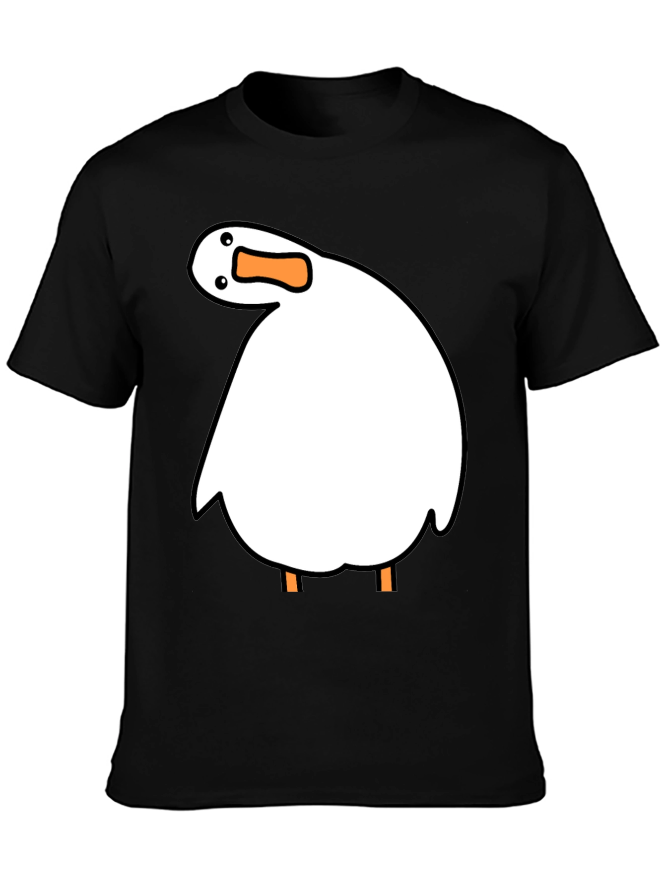 Funny Goose T-Shirt - Novelty Cartoon Graphic Tee