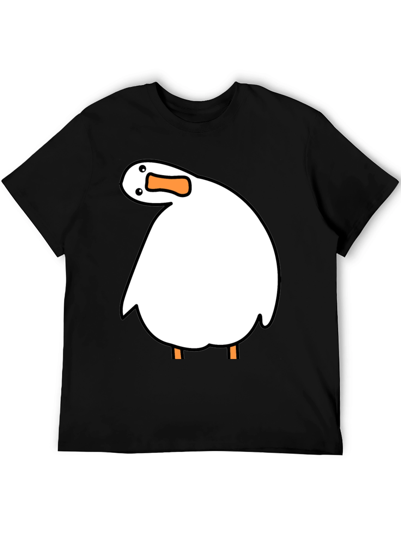 Funny Goose T-Shirt - Novelty Cartoon Graphic Tee