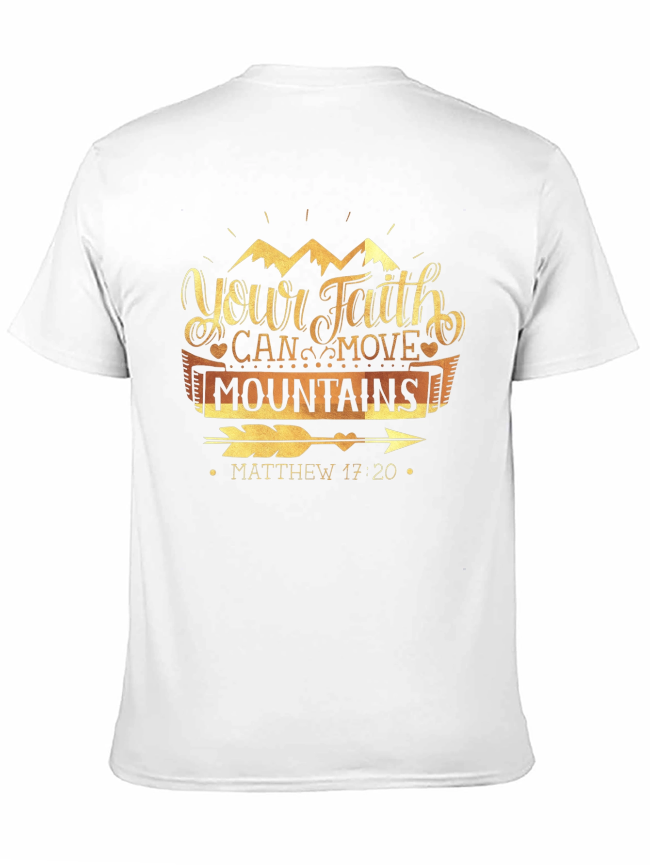 Faith Can Move Mountains Graphic Tee