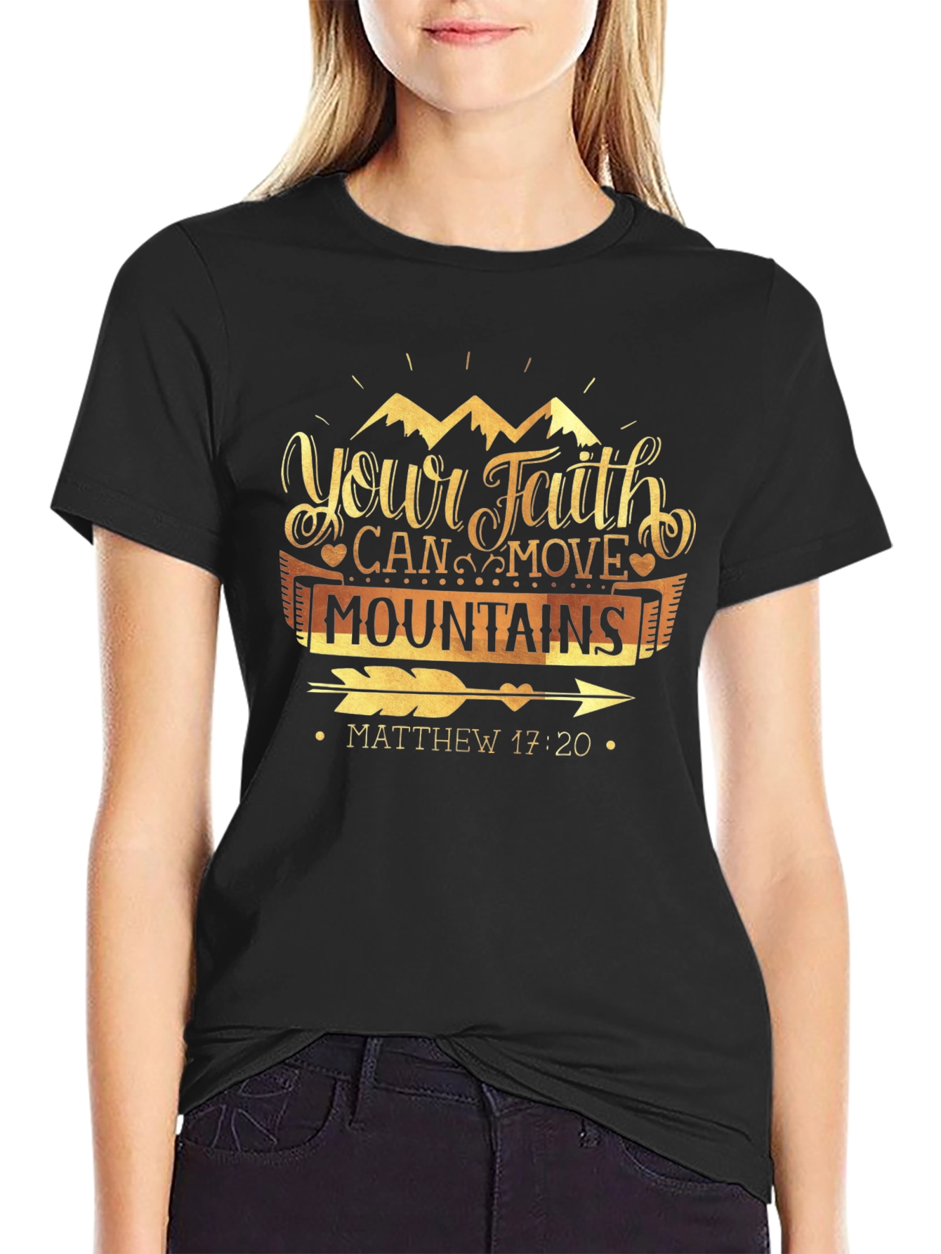 Faith Can Move Mountains Graphic Tee