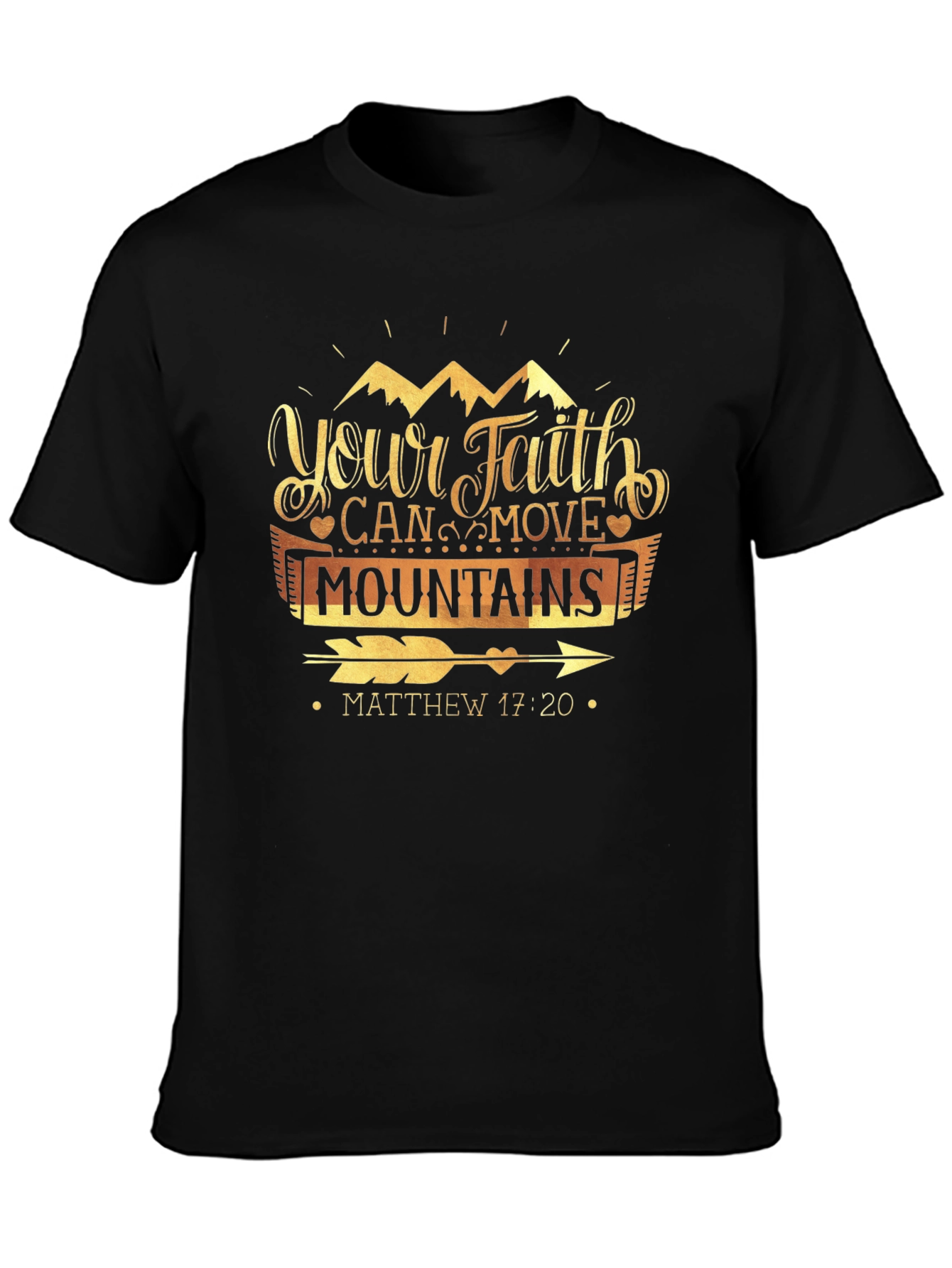 Faith Can Move Mountains Graphic Tee