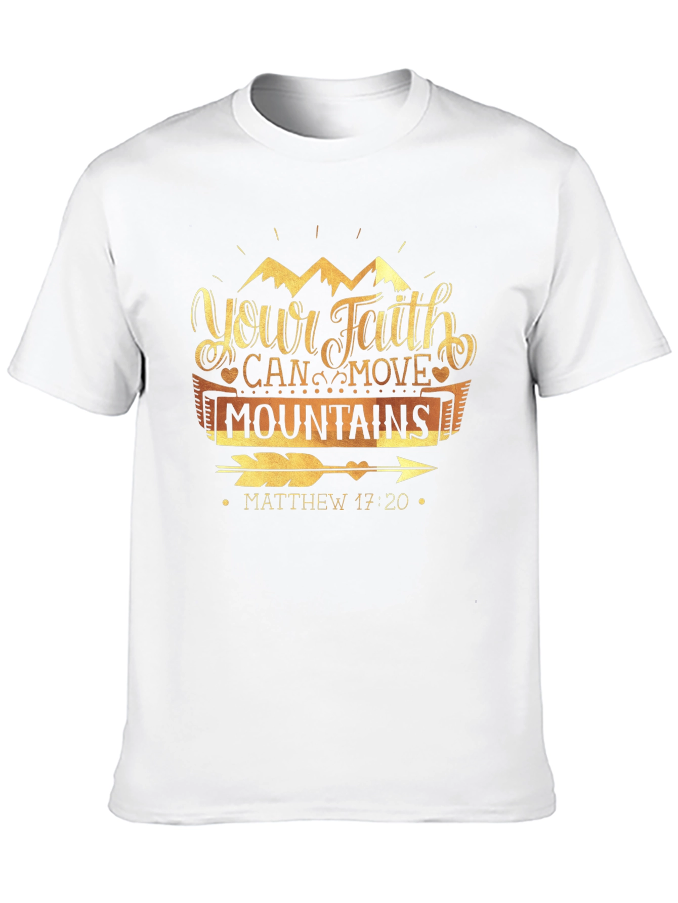 Faith Can Move Mountains Graphic Tee