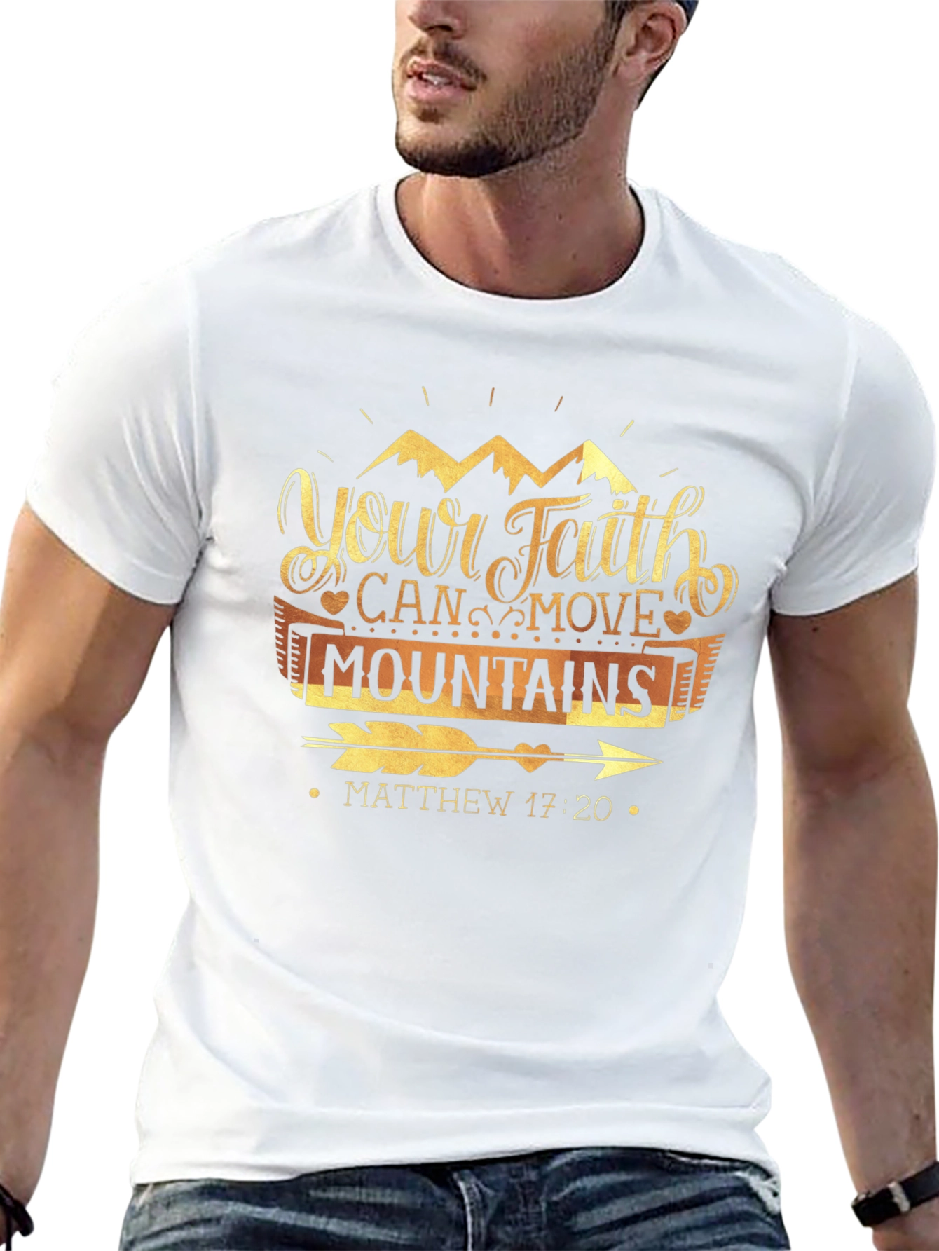 Faith Can Move Mountains Graphic Tee