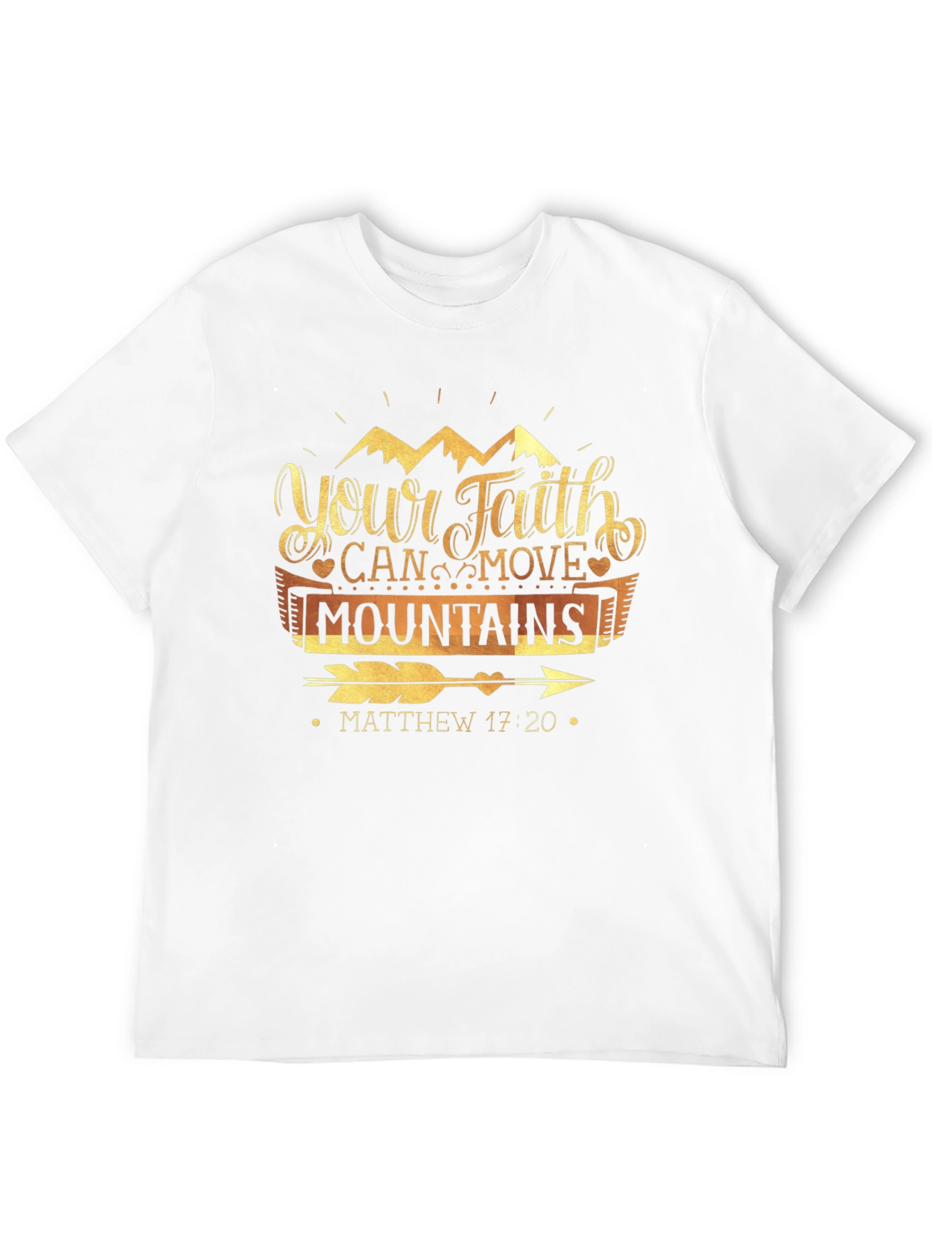Faith Can Move Mountains Graphic Tee