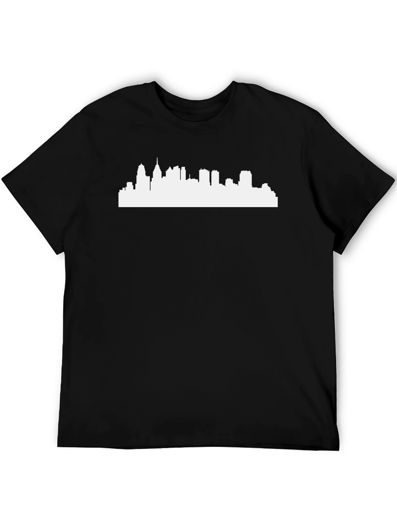 Cityscape Graphic Tee - Black