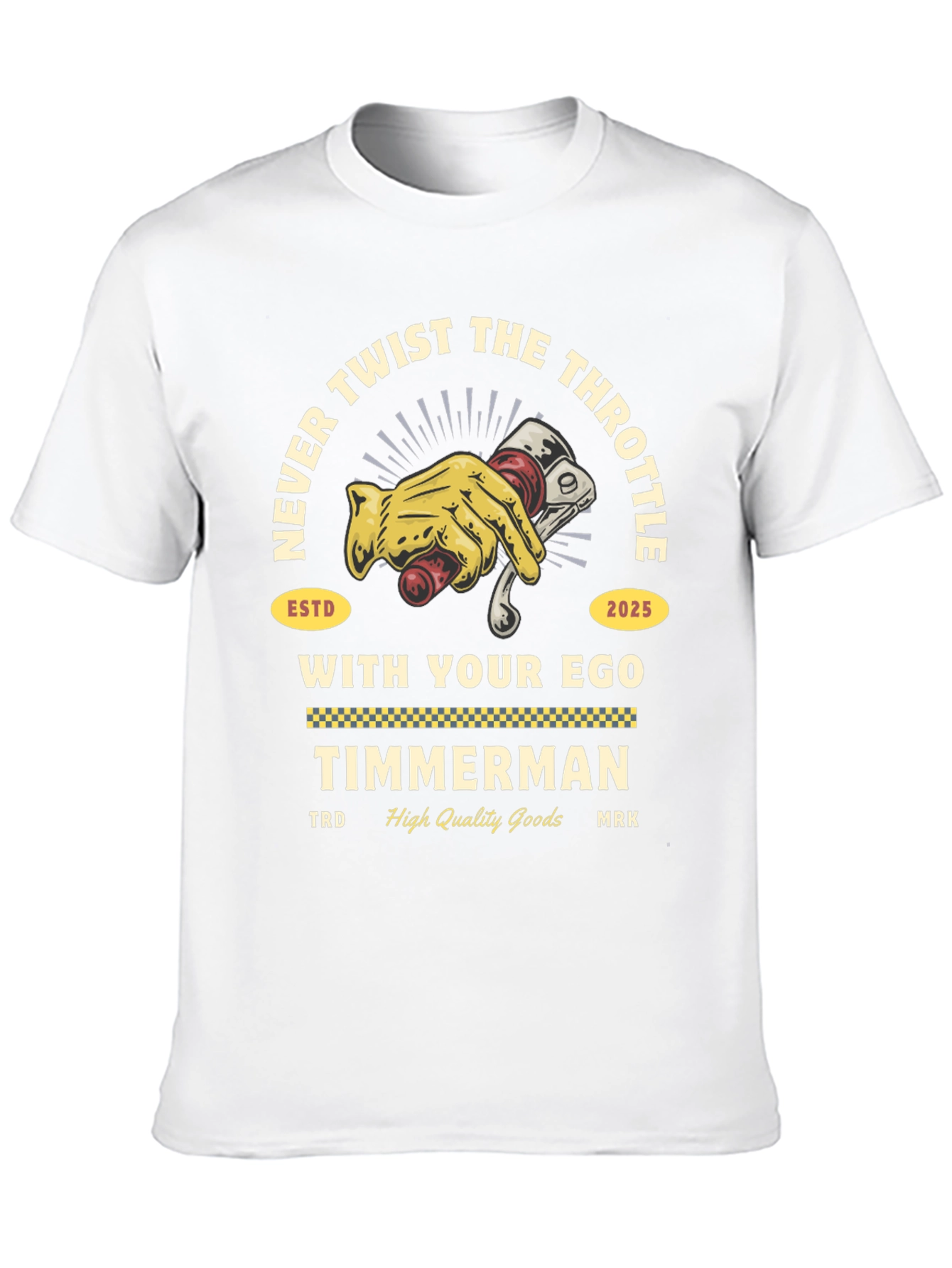 Never Twist Throttle with Ego Graphic Tee