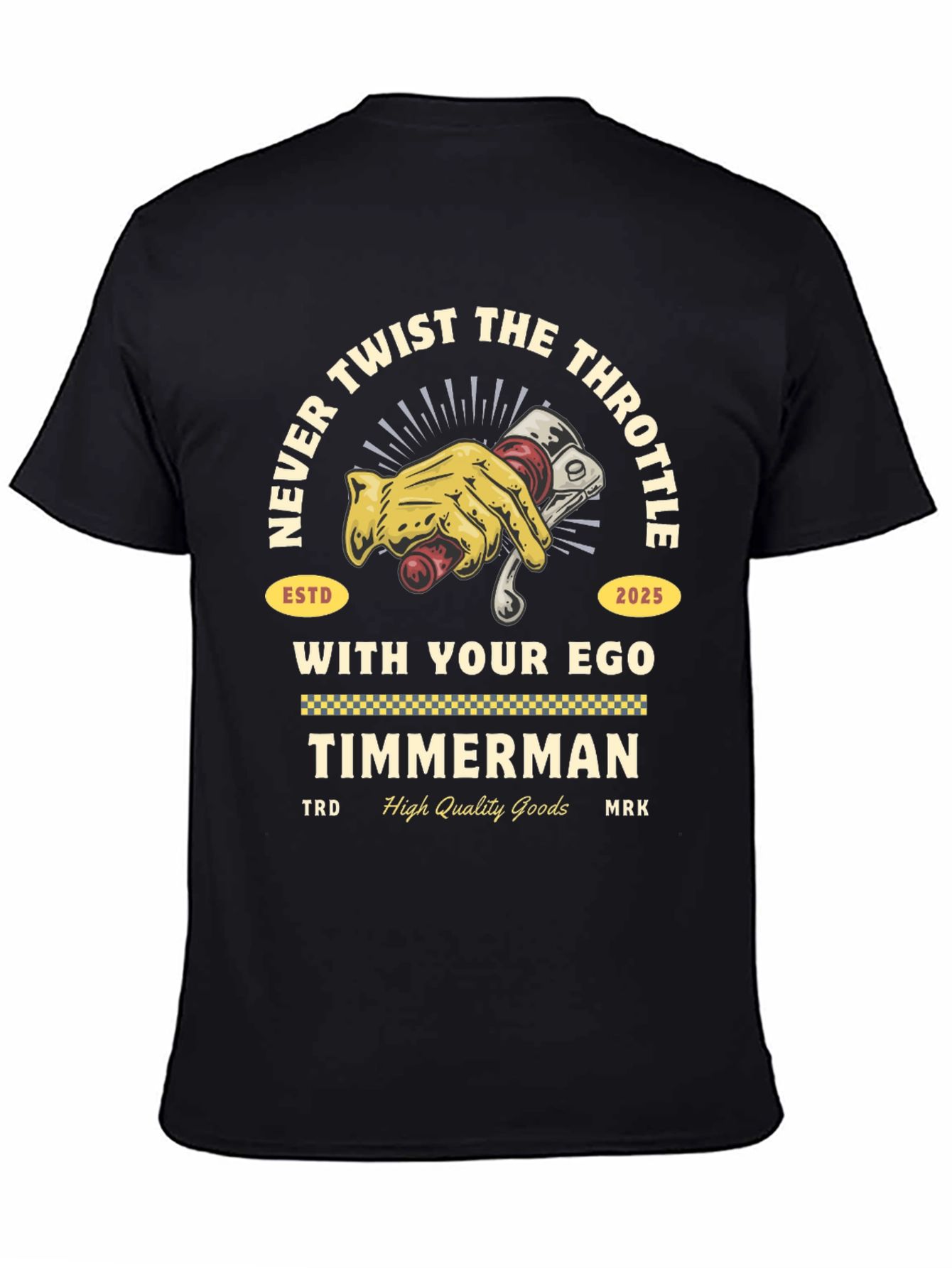 Never Twist Throttle with Ego Graphic Tee