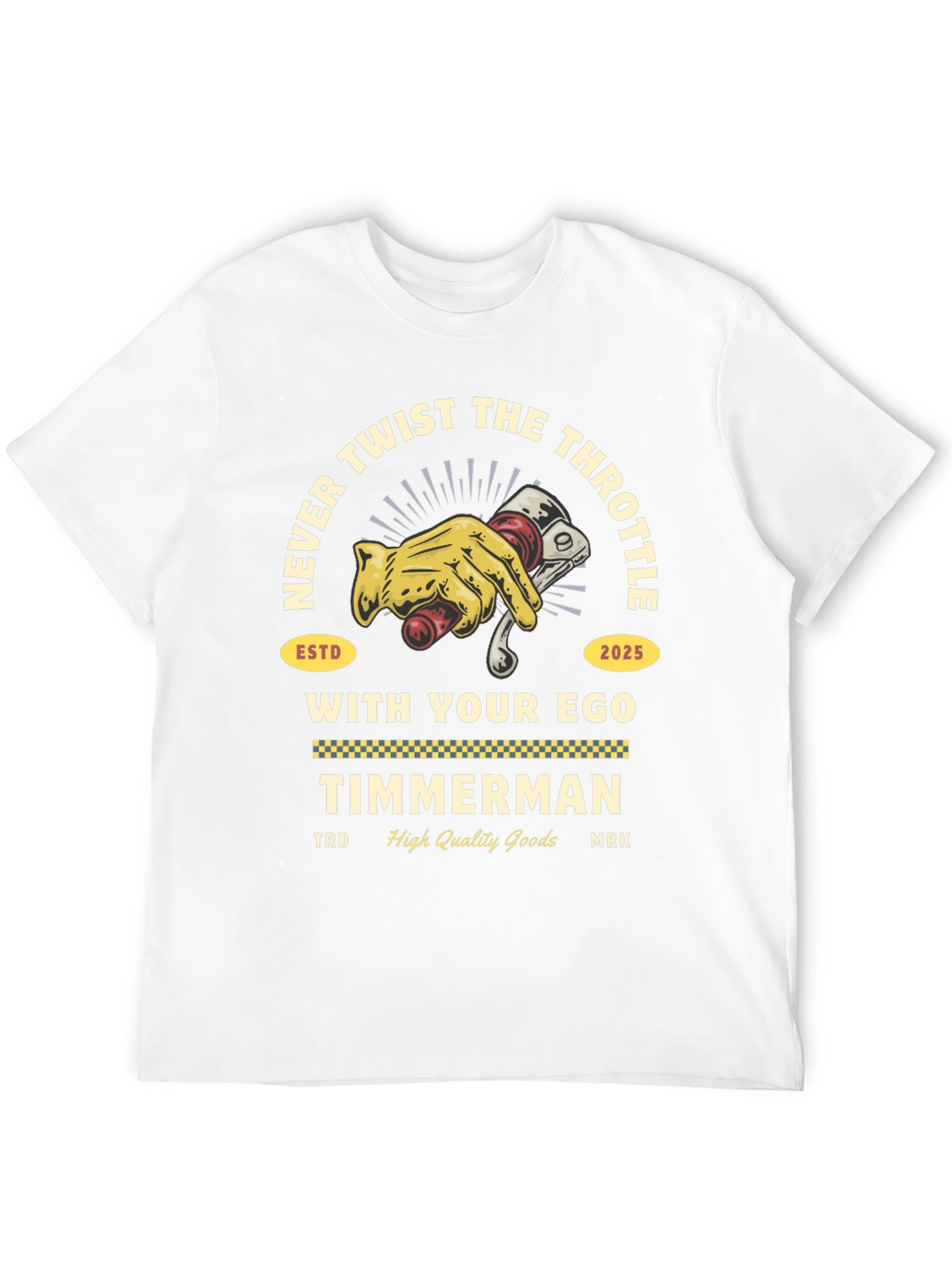 Never Twist Throttle with Ego Graphic Tee