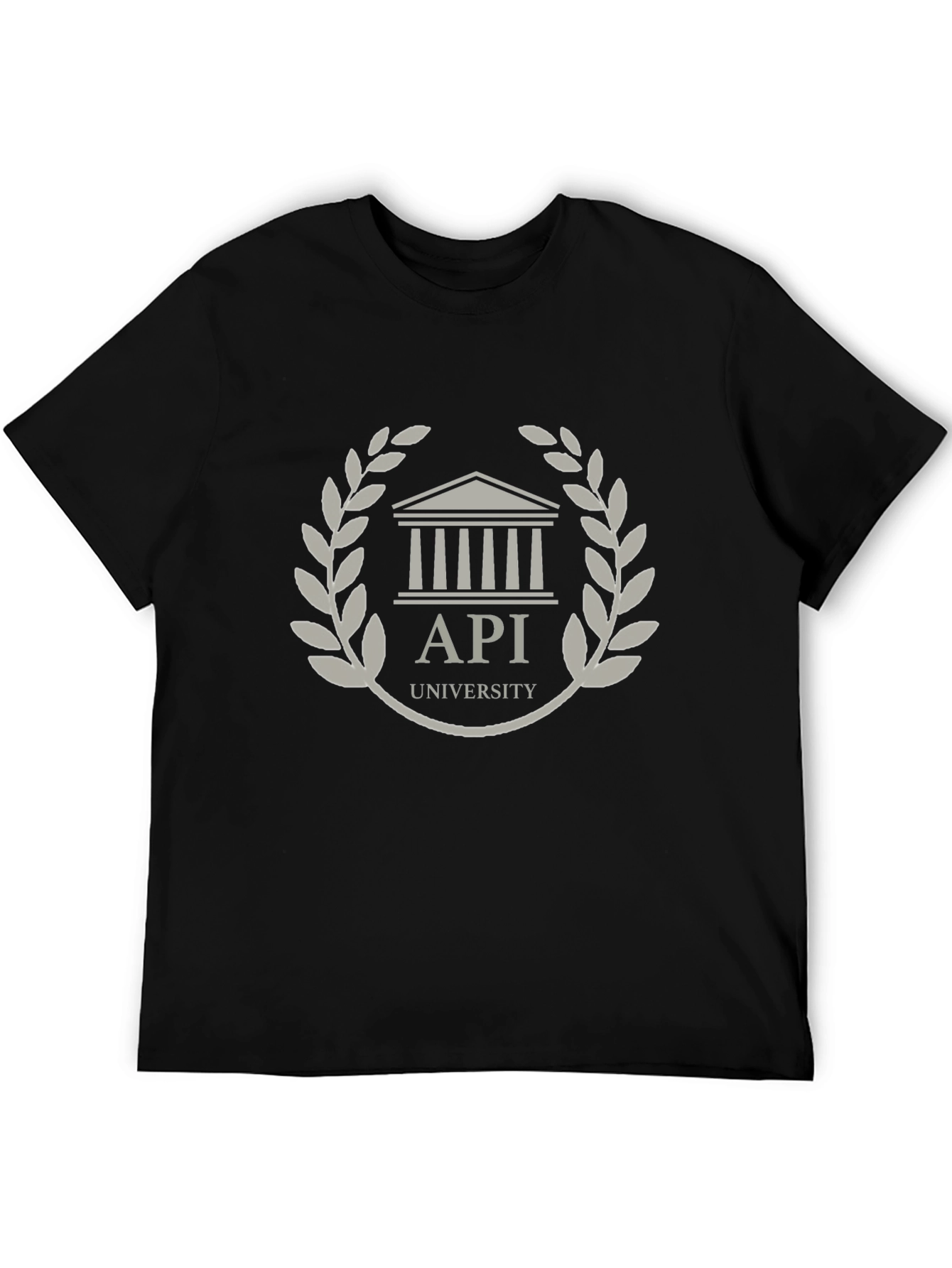 API University Black T-Shirt - Classic Collegiate Style