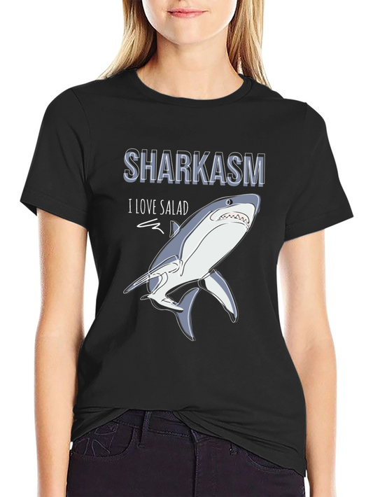 Sharkasm T-Shirt - I Love Salad