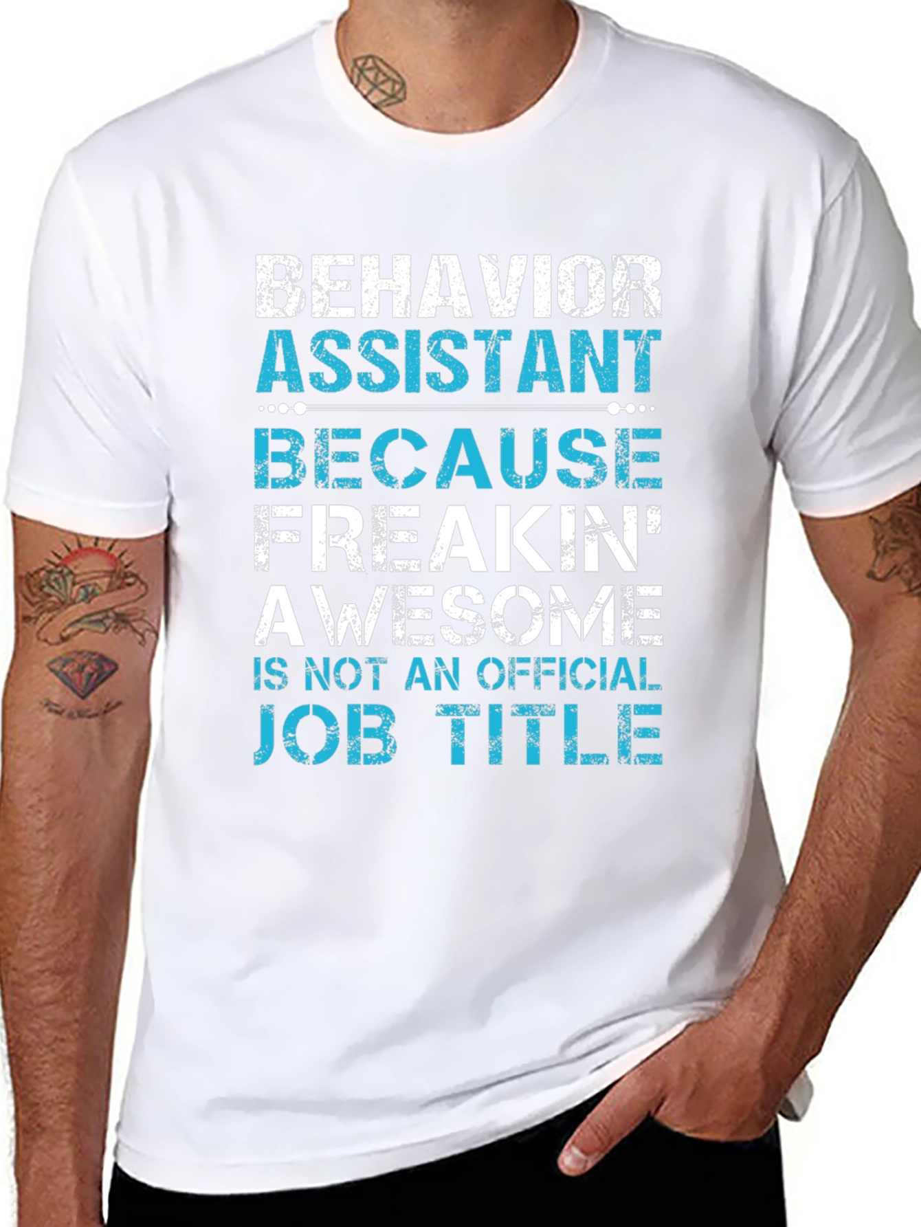 Behavior Assistant Awesome Job Title T-Shirt