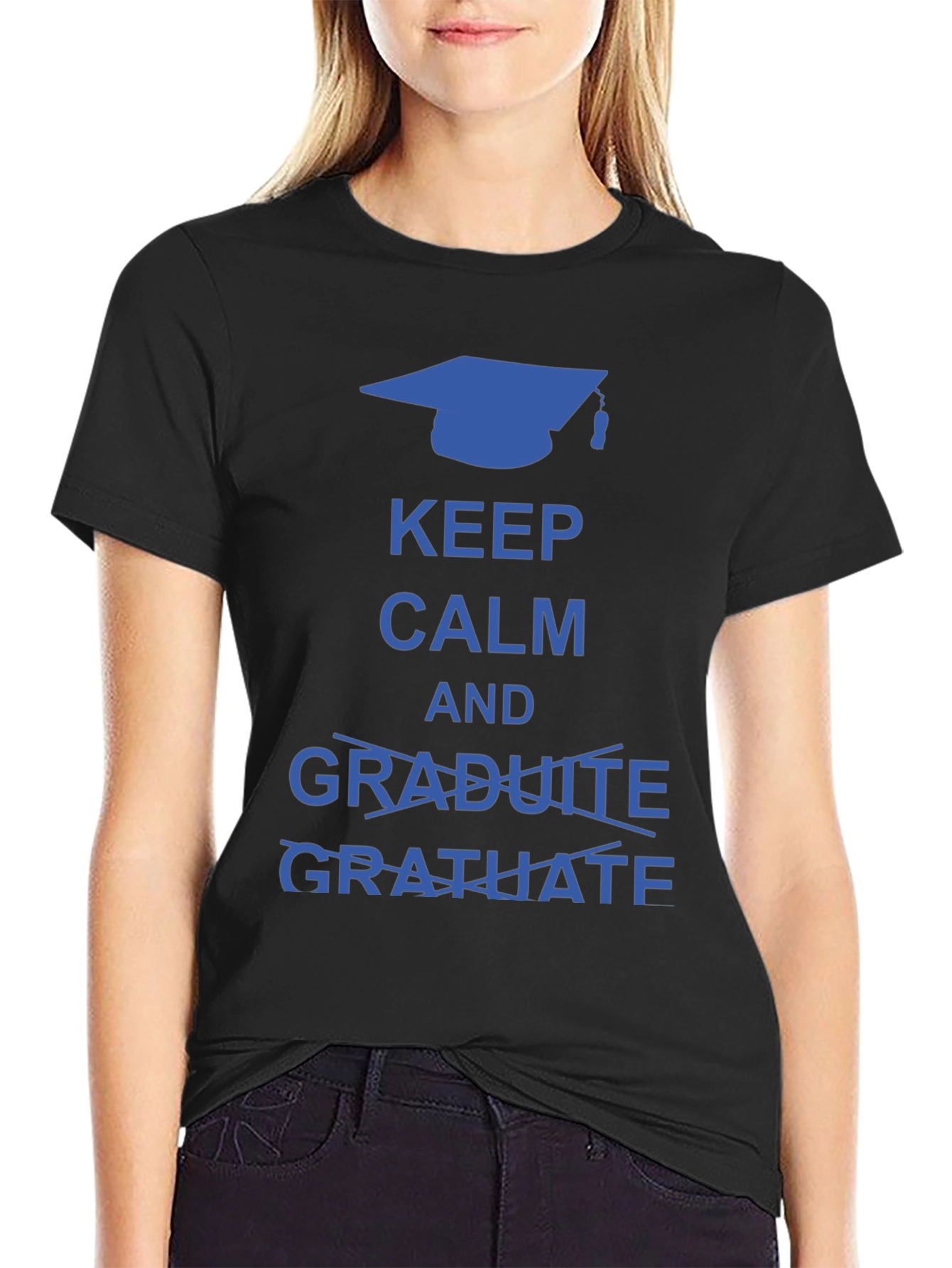 Keep Calm and Gratuate Graduation T-Shirt