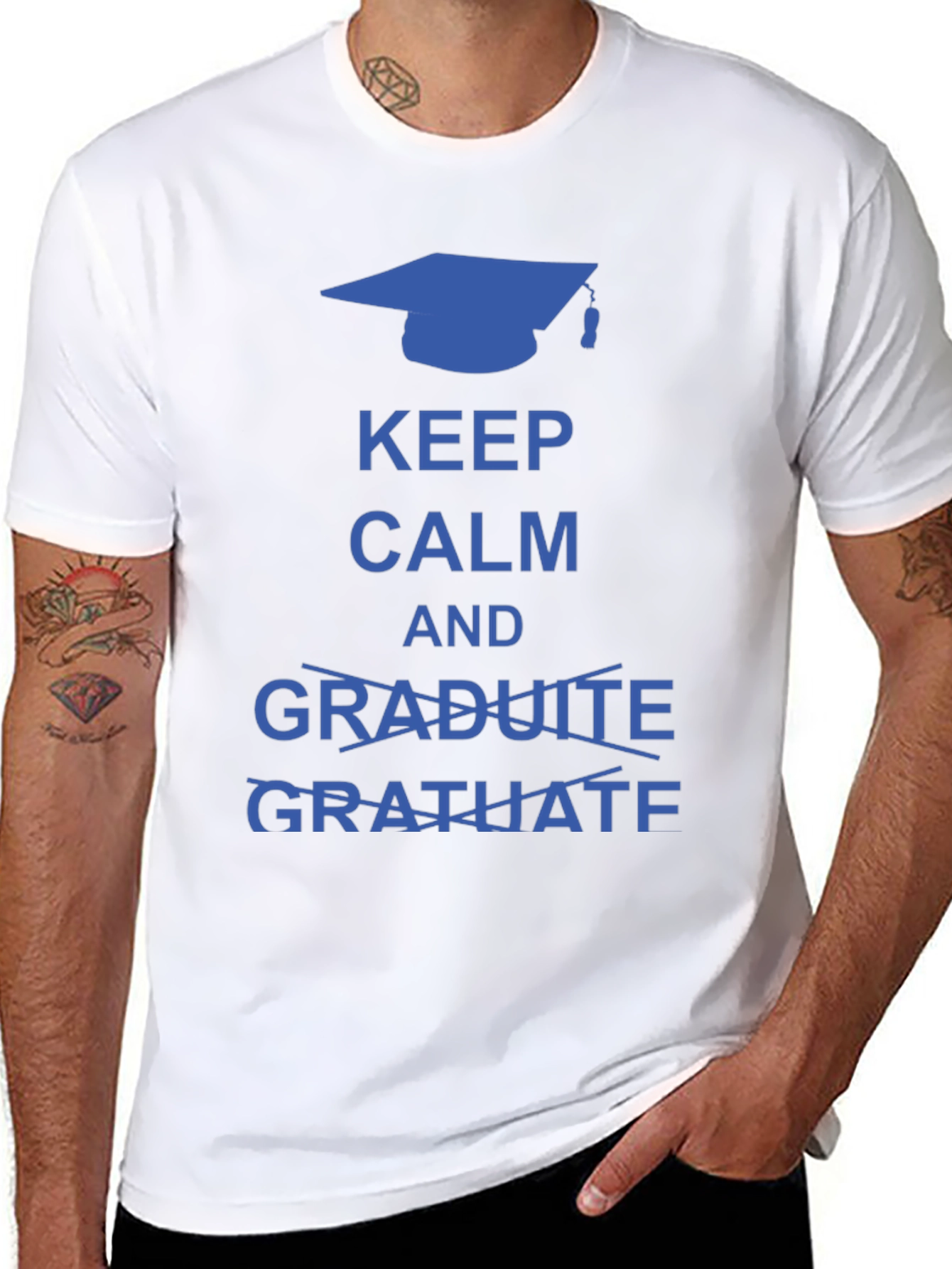 Keep Calm and Gratuate Graduation T-Shirt