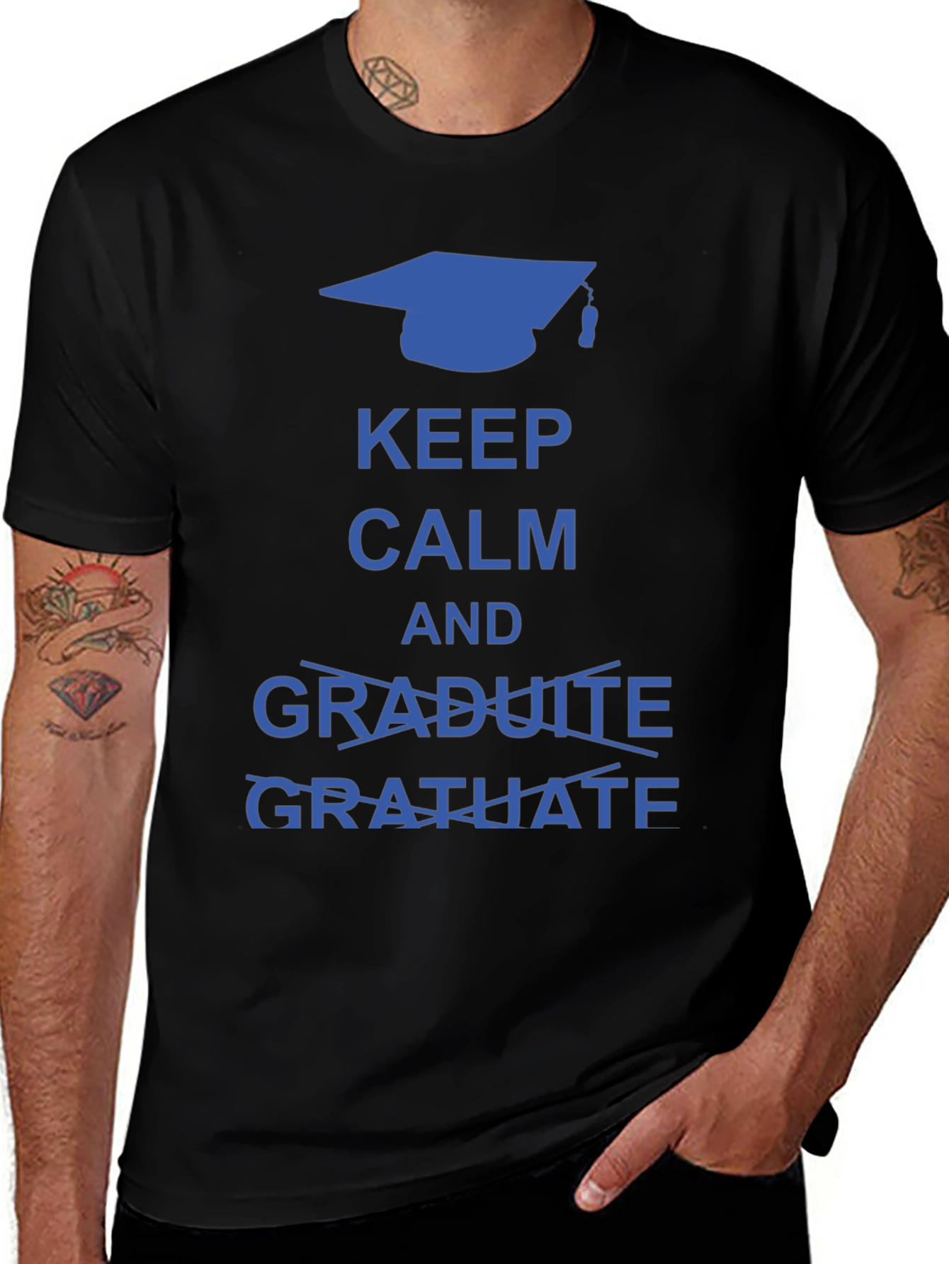 Keep Calm and Gratuate Graduation T-Shirt