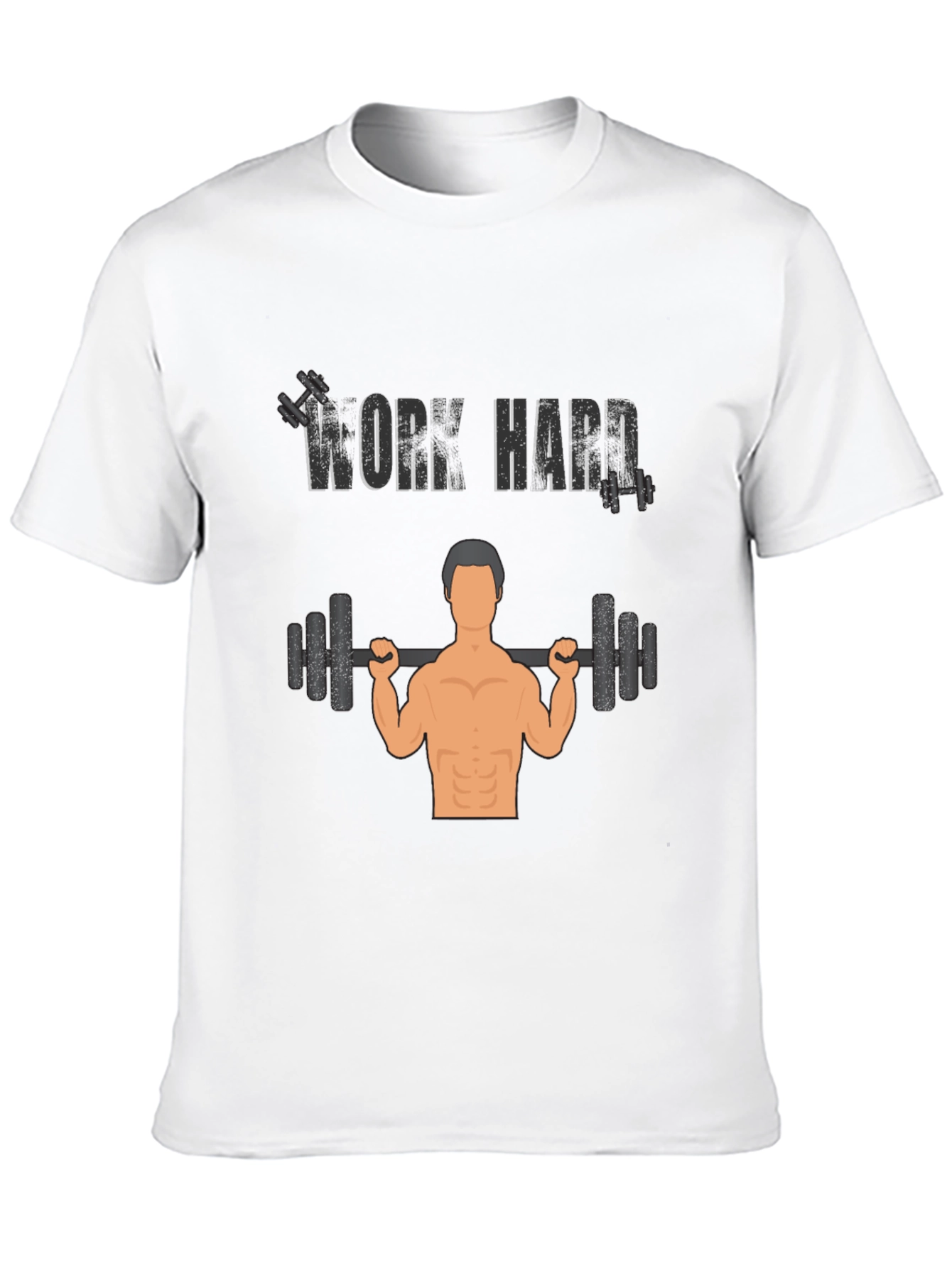 Work Hard Gym T-Shirt - Fitness Apparel