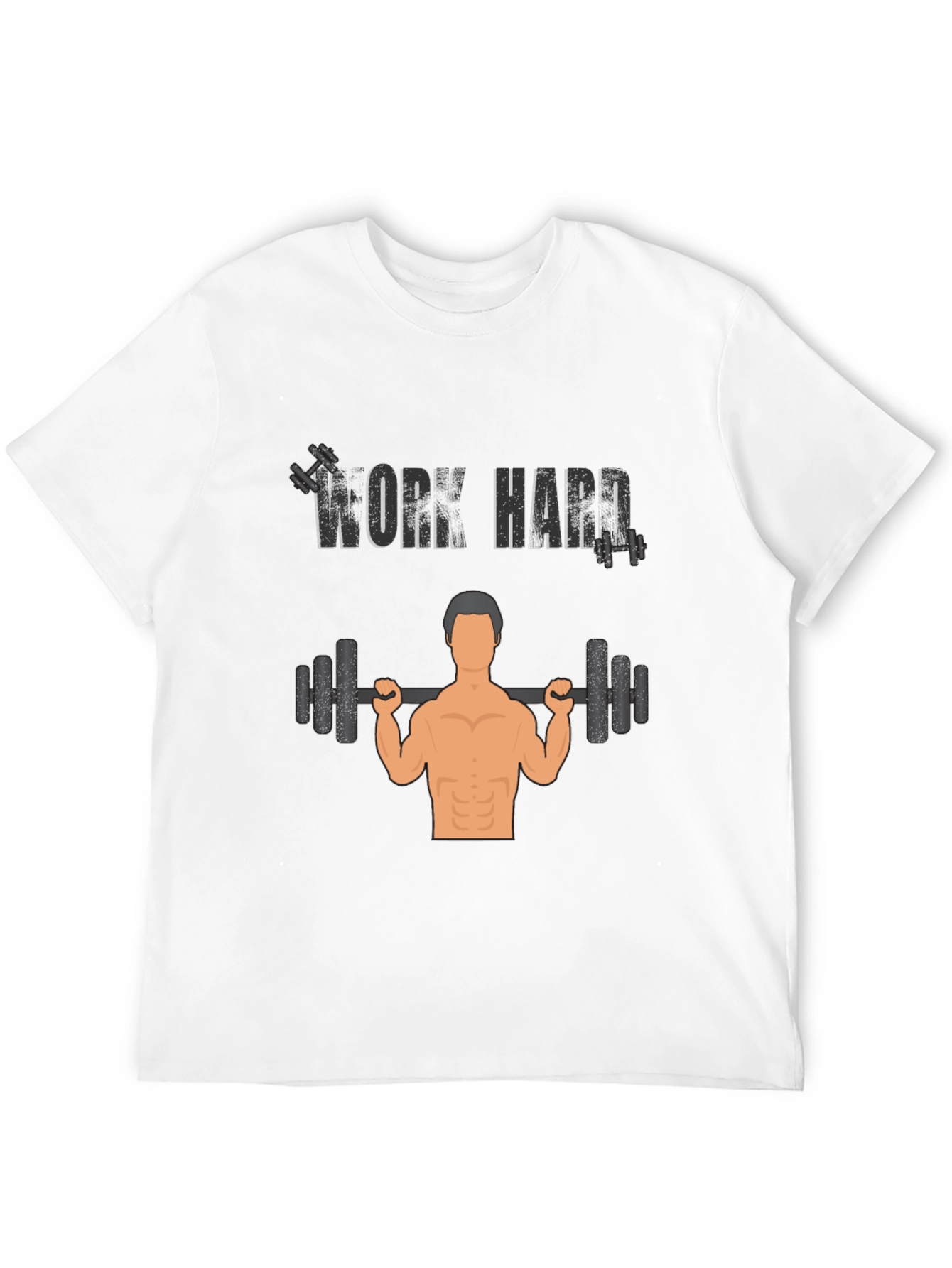 Work Hard Gym T-Shirt - Fitness Apparel