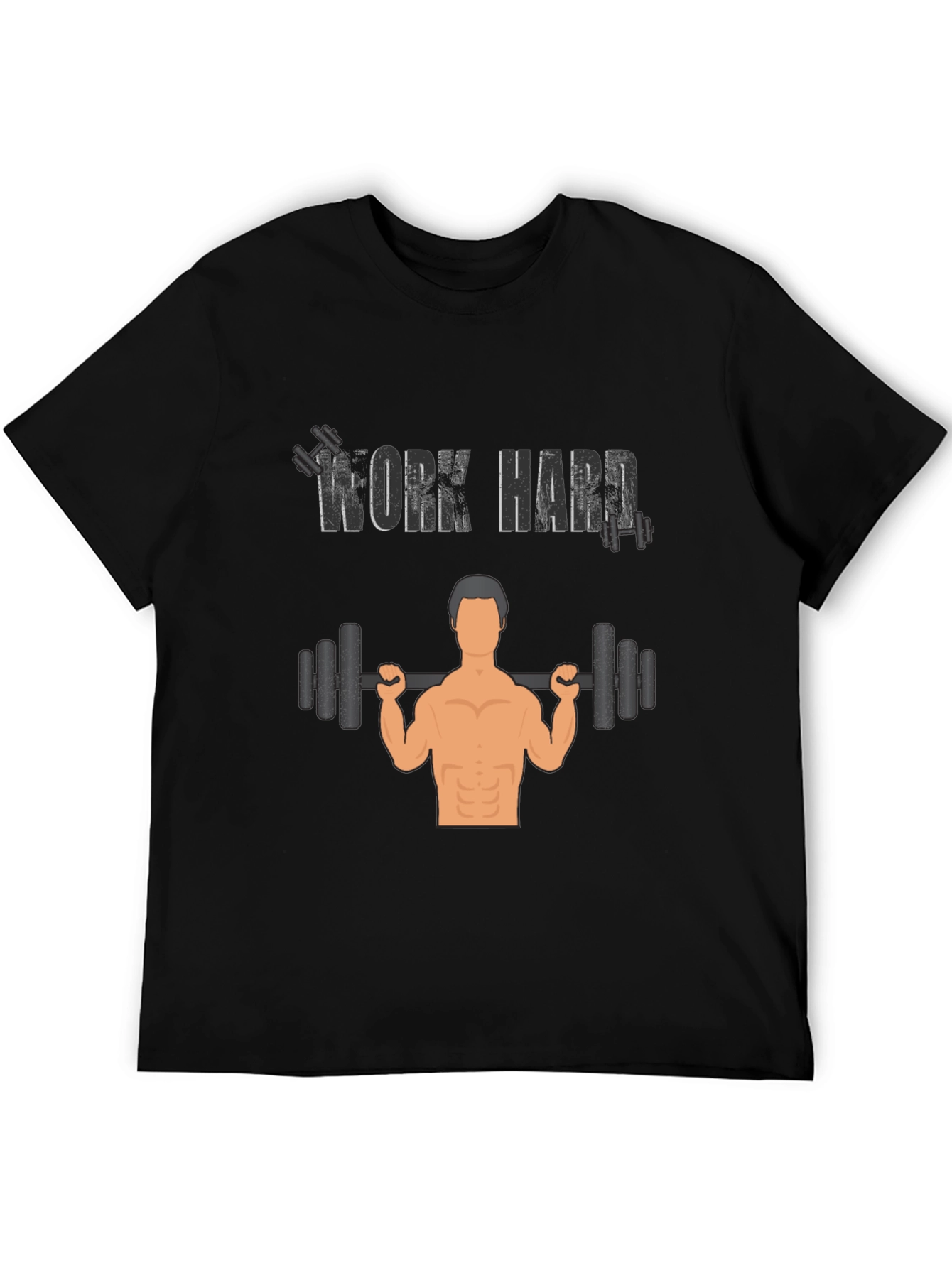 Work Hard Gym T-Shirt - Fitness Apparel