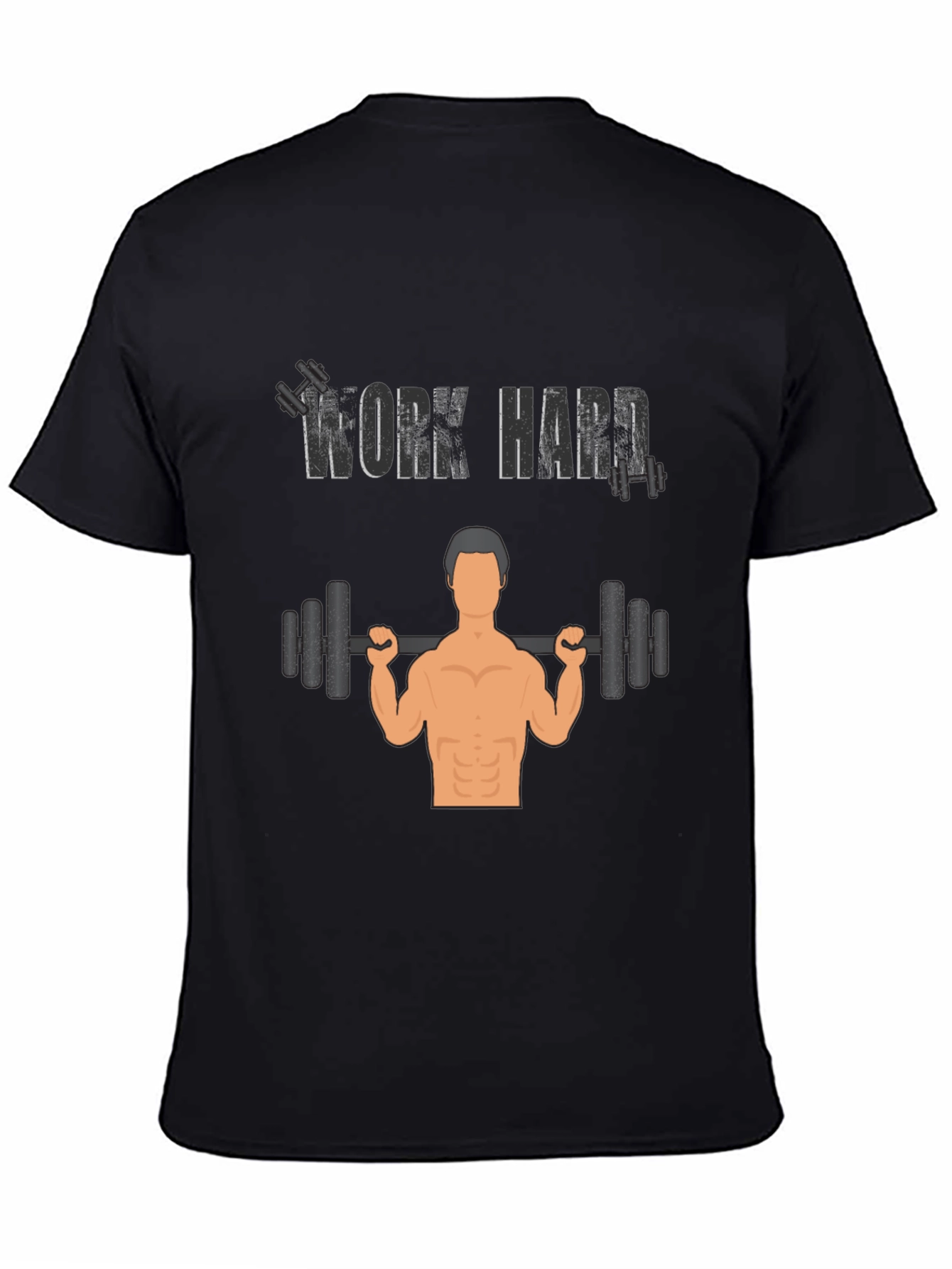 Work Hard Gym T-Shirt - Fitness Apparel