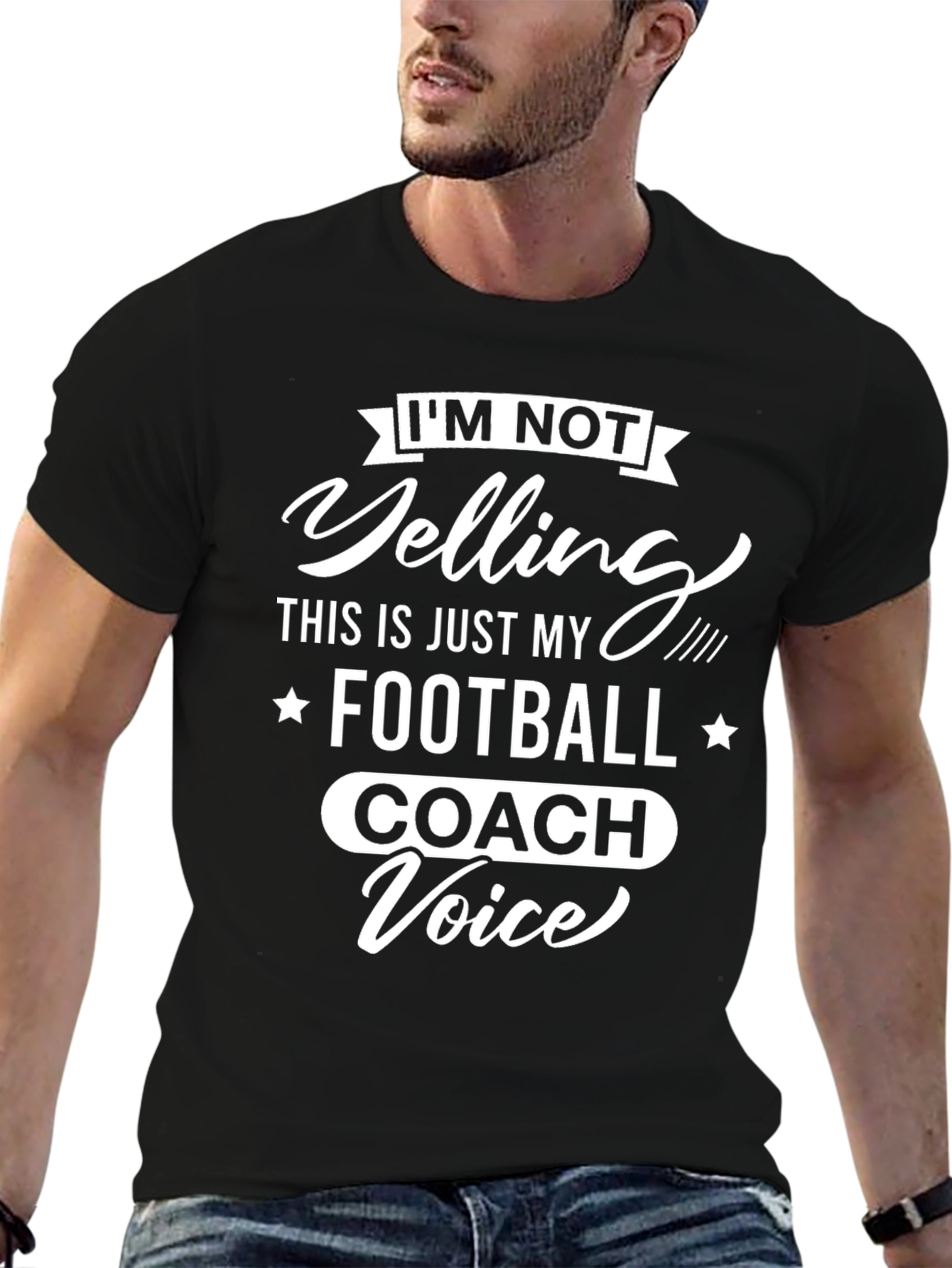 Funny Football Coach Voice T-Shirt