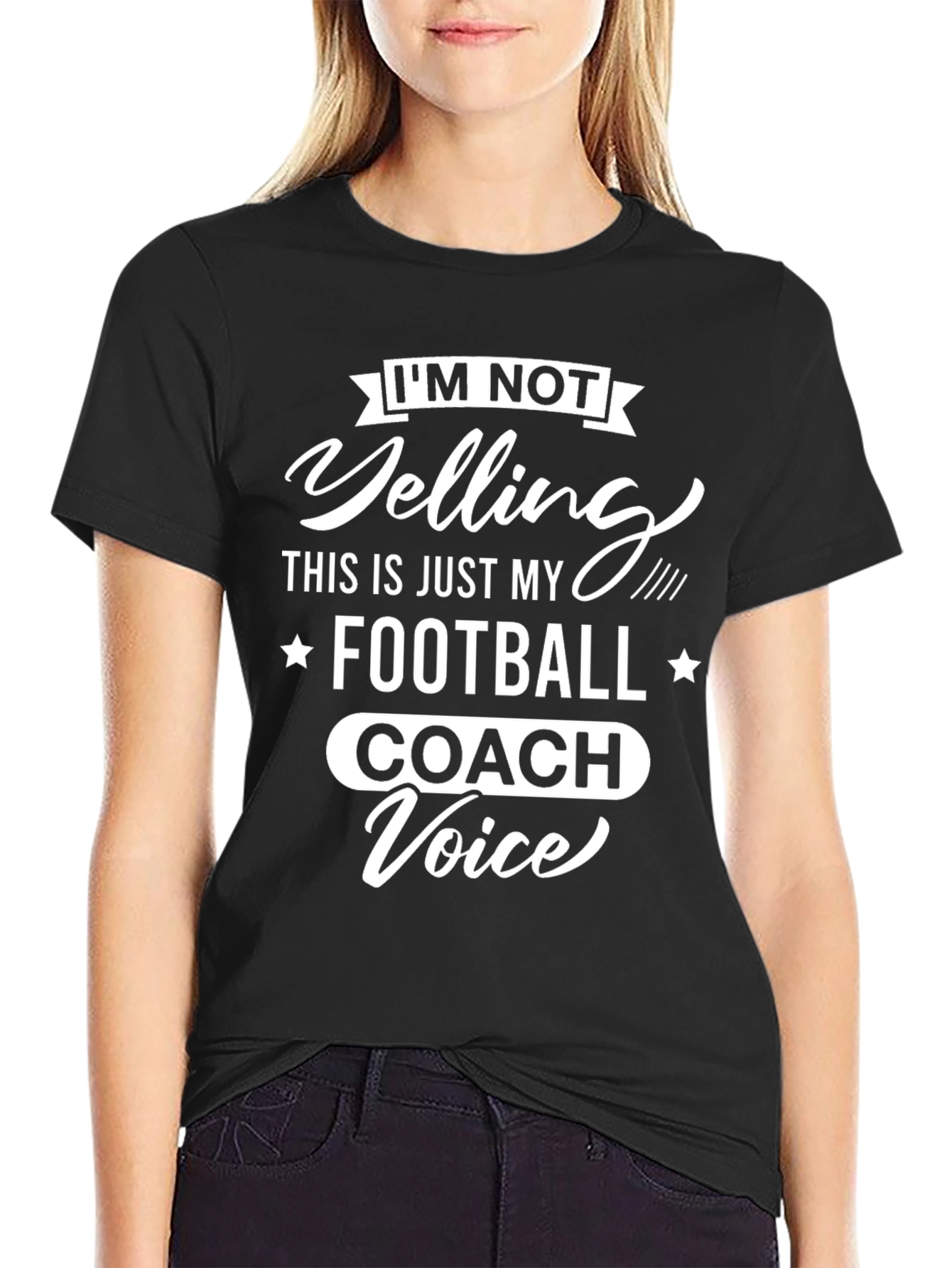 Funny Football Coach Voice T-Shirt
