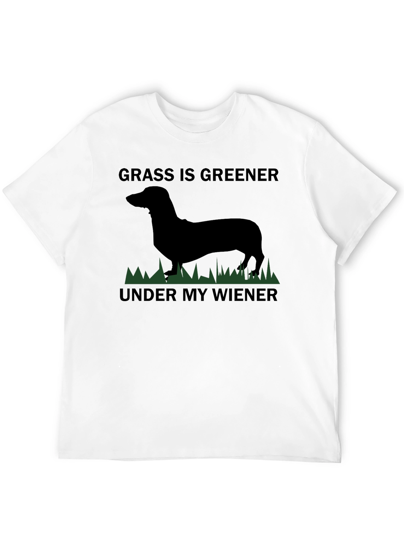 Grass Is Greener Dachshund T-Shirt