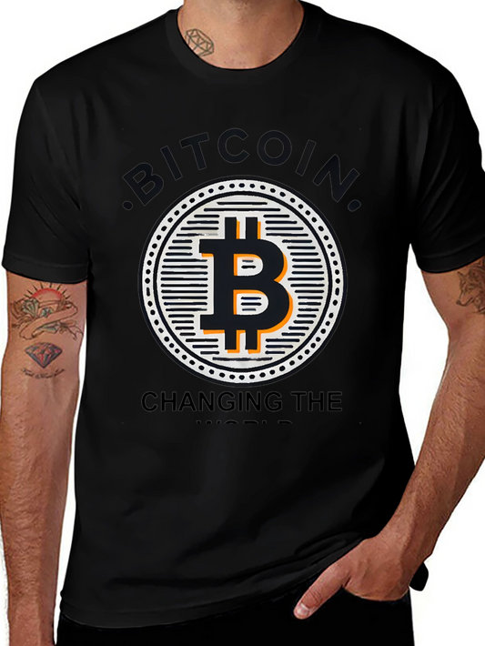 Bitcoin Changing the World Graphic T-Shirt