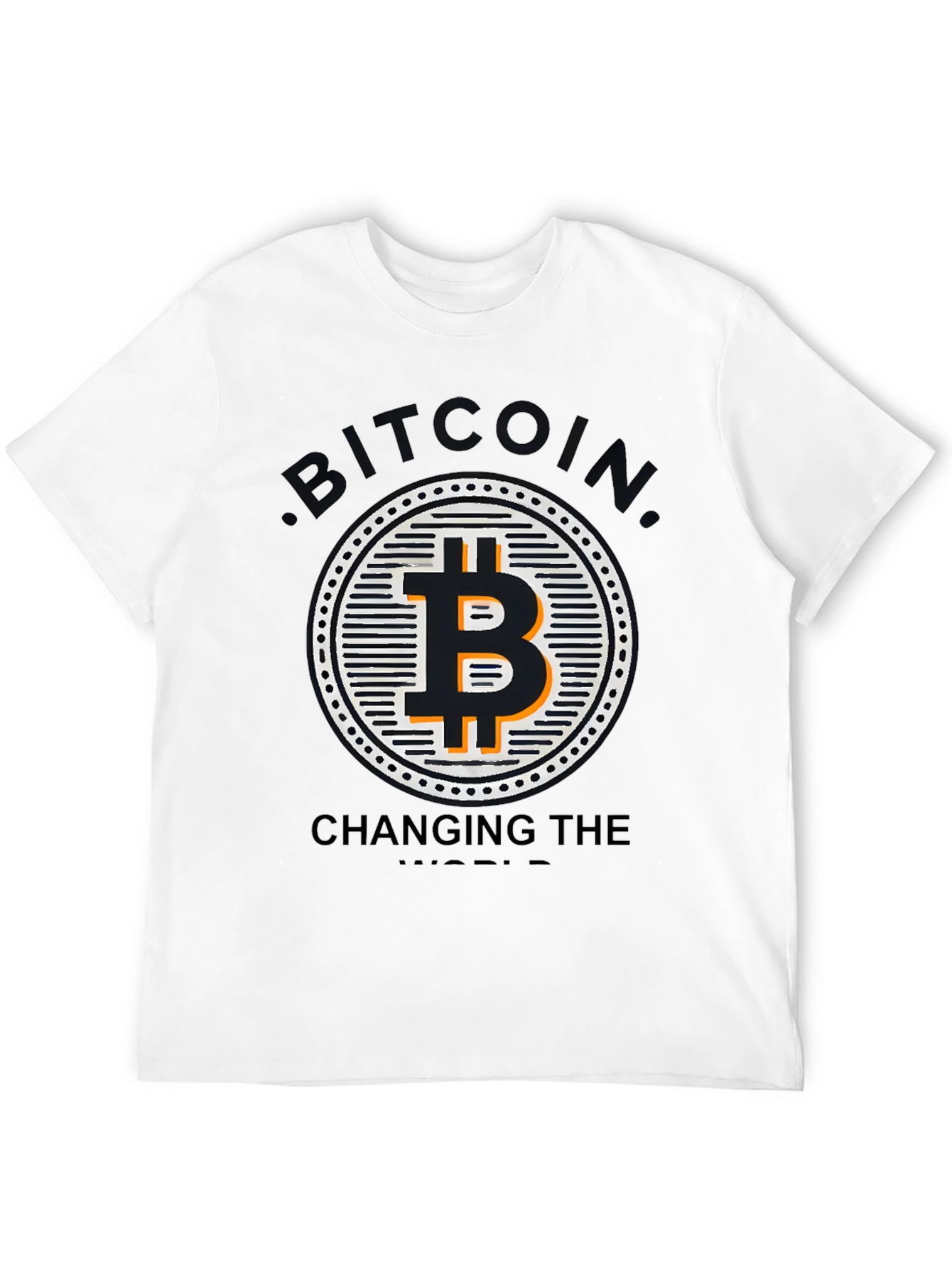 Bitcoin Changing the World Graphic T-Shirt