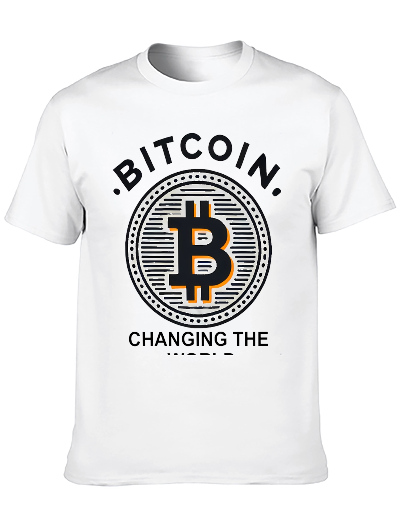 Bitcoin Changing the World Graphic T-Shirt
