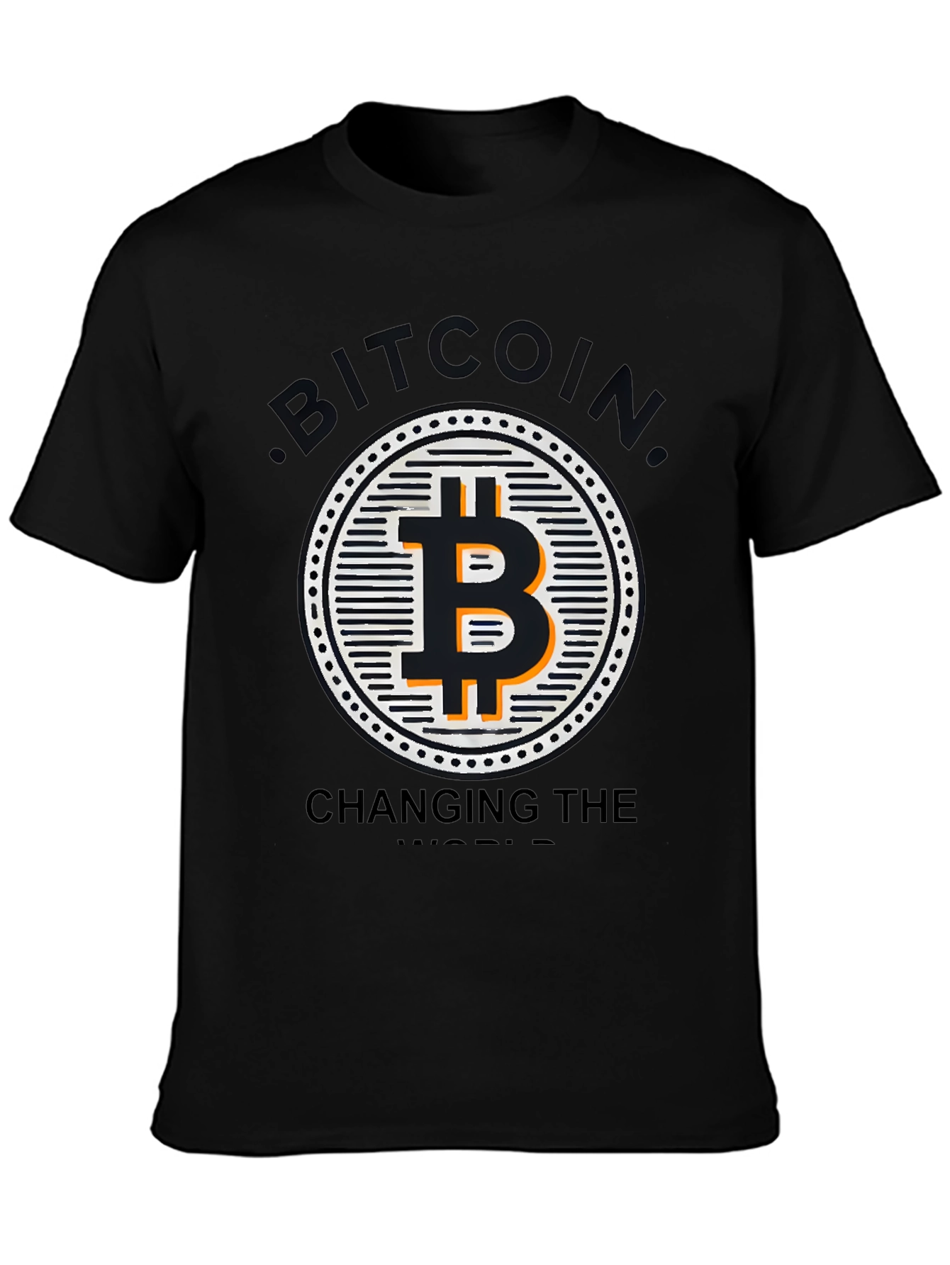 Bitcoin Changing the World Graphic T-Shirt