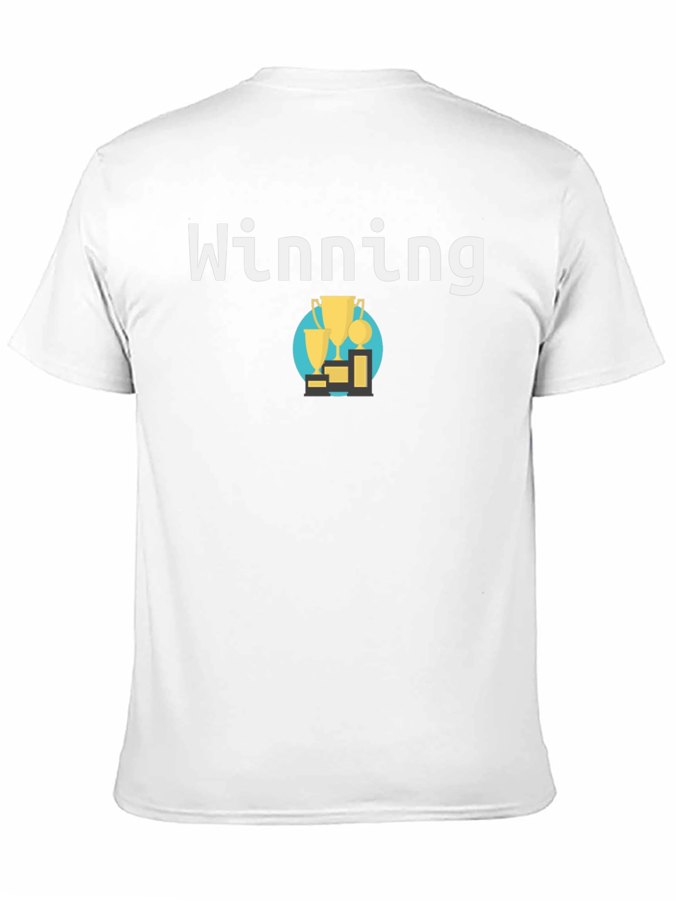Winning T-Shirt - Black Graphic Tee