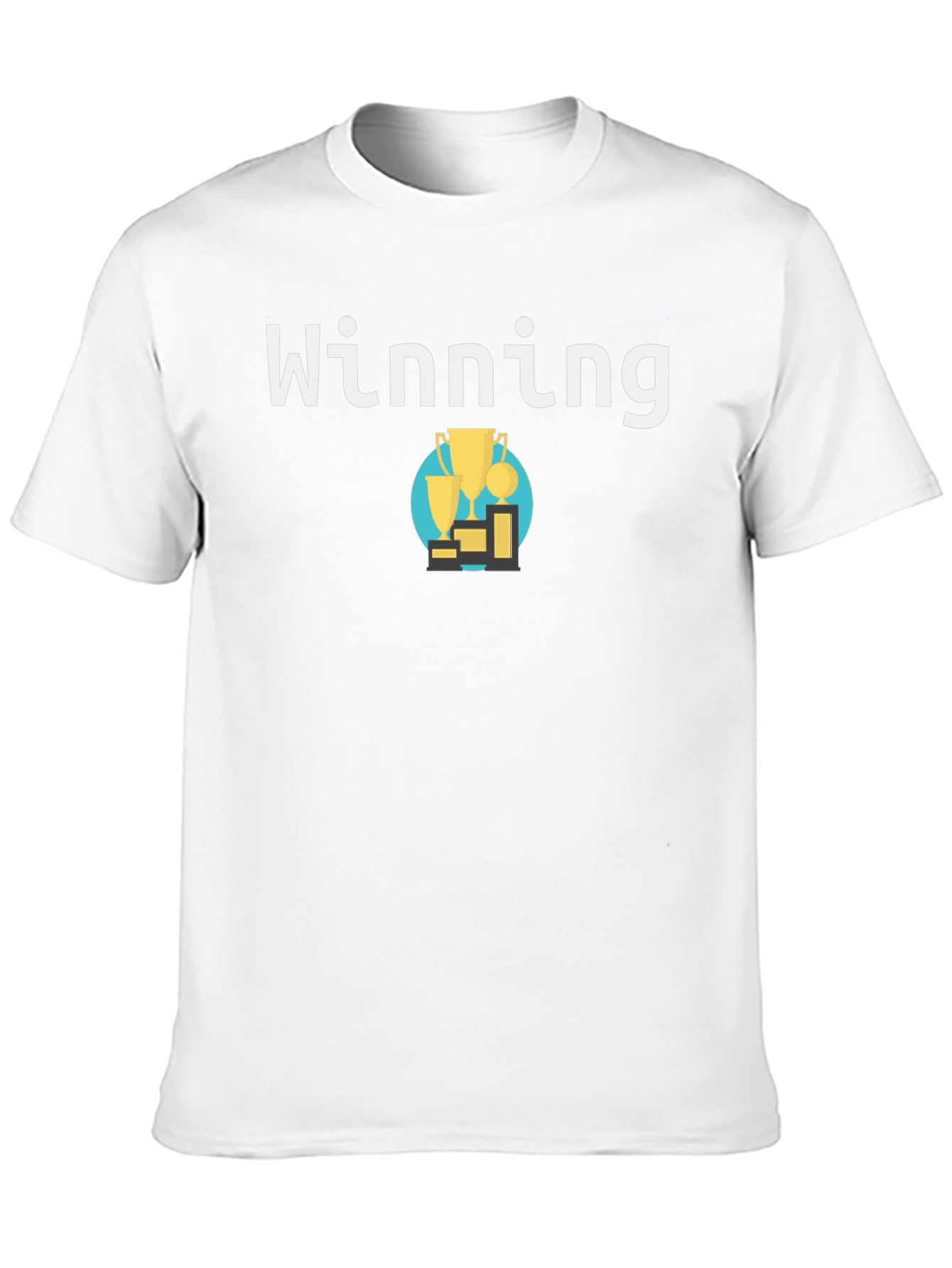 Winning T-Shirt - Black Graphic Tee