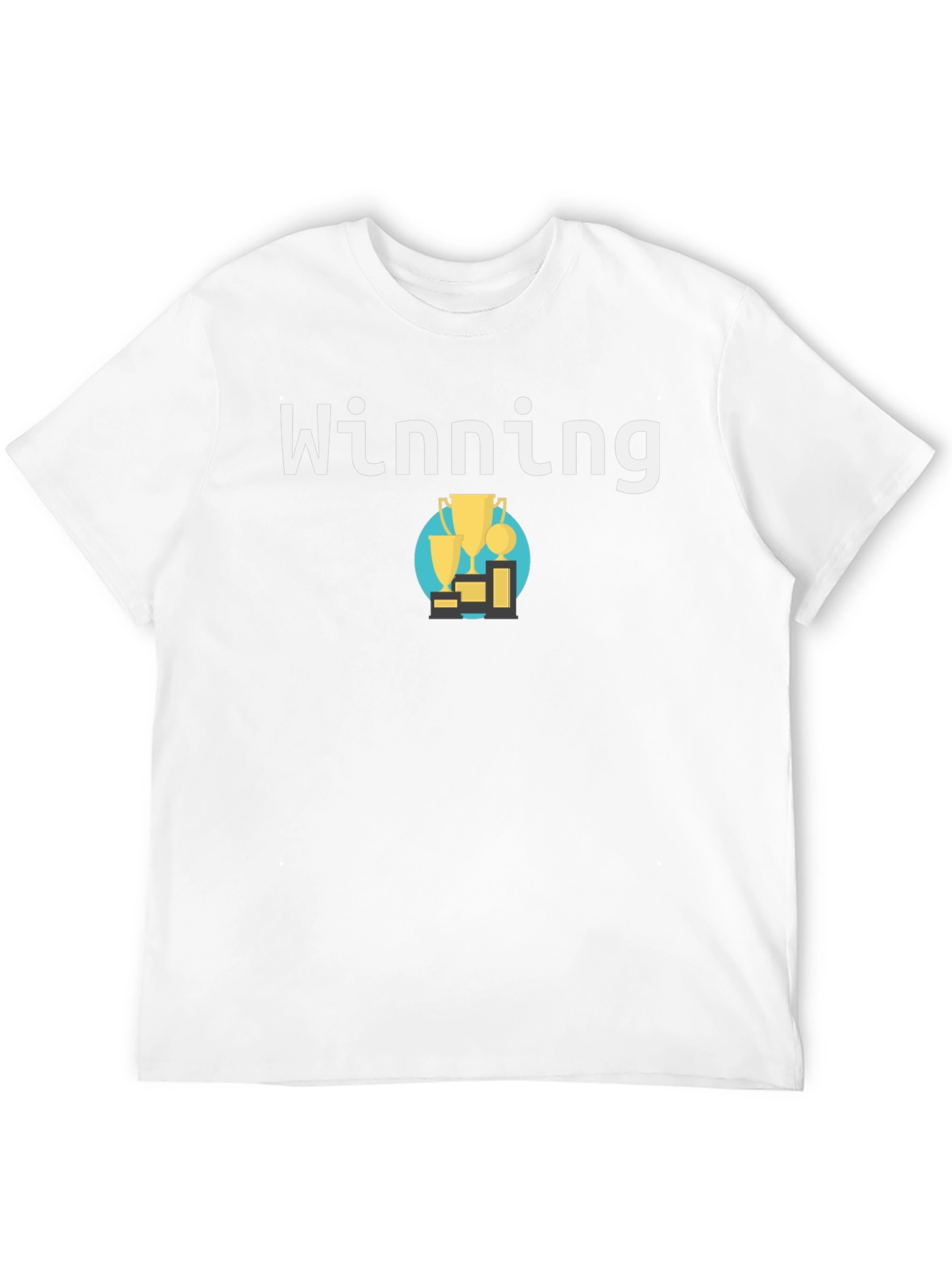 Winning T-Shirt - Black Graphic Tee