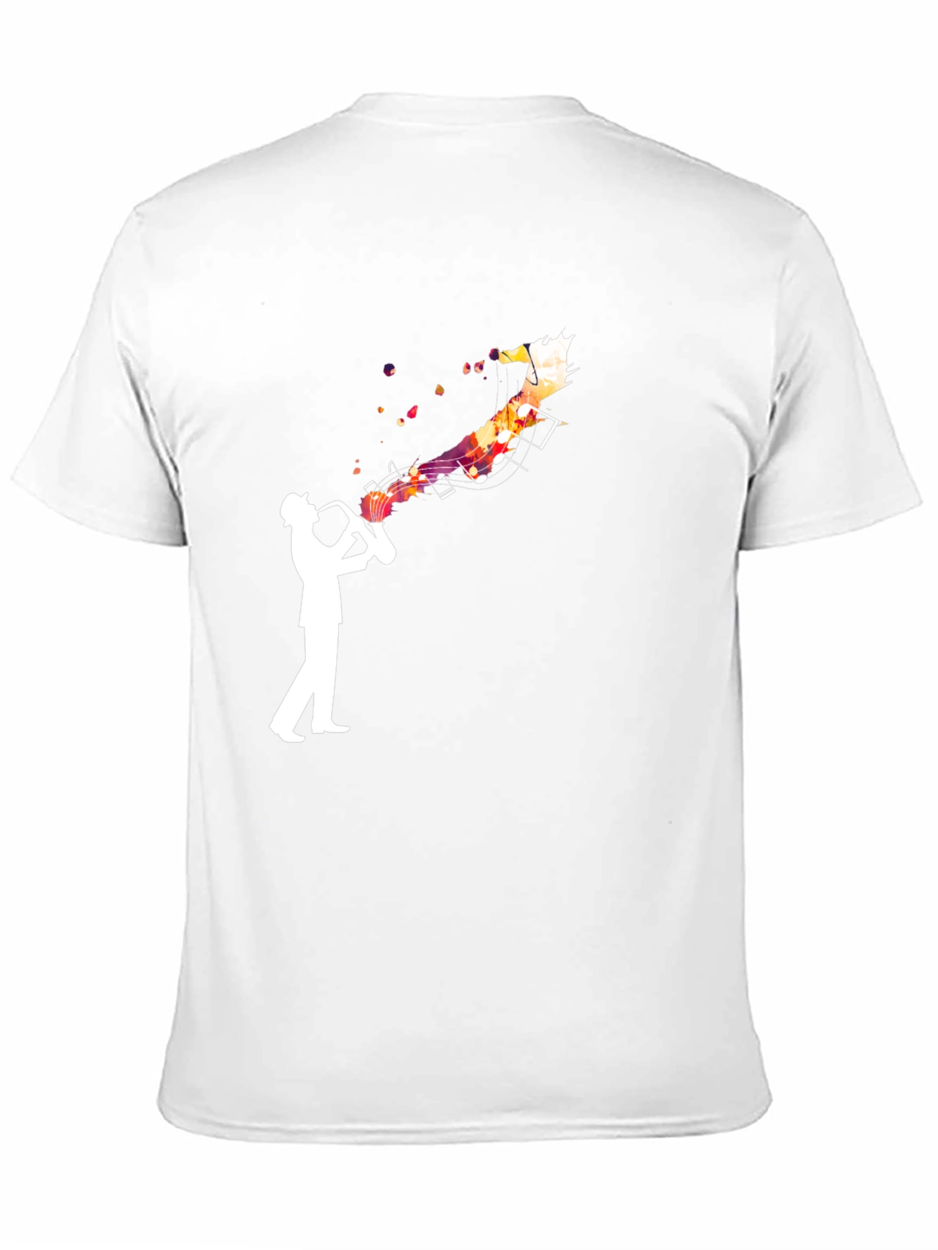Jazz Musician Graphic Tee - Black