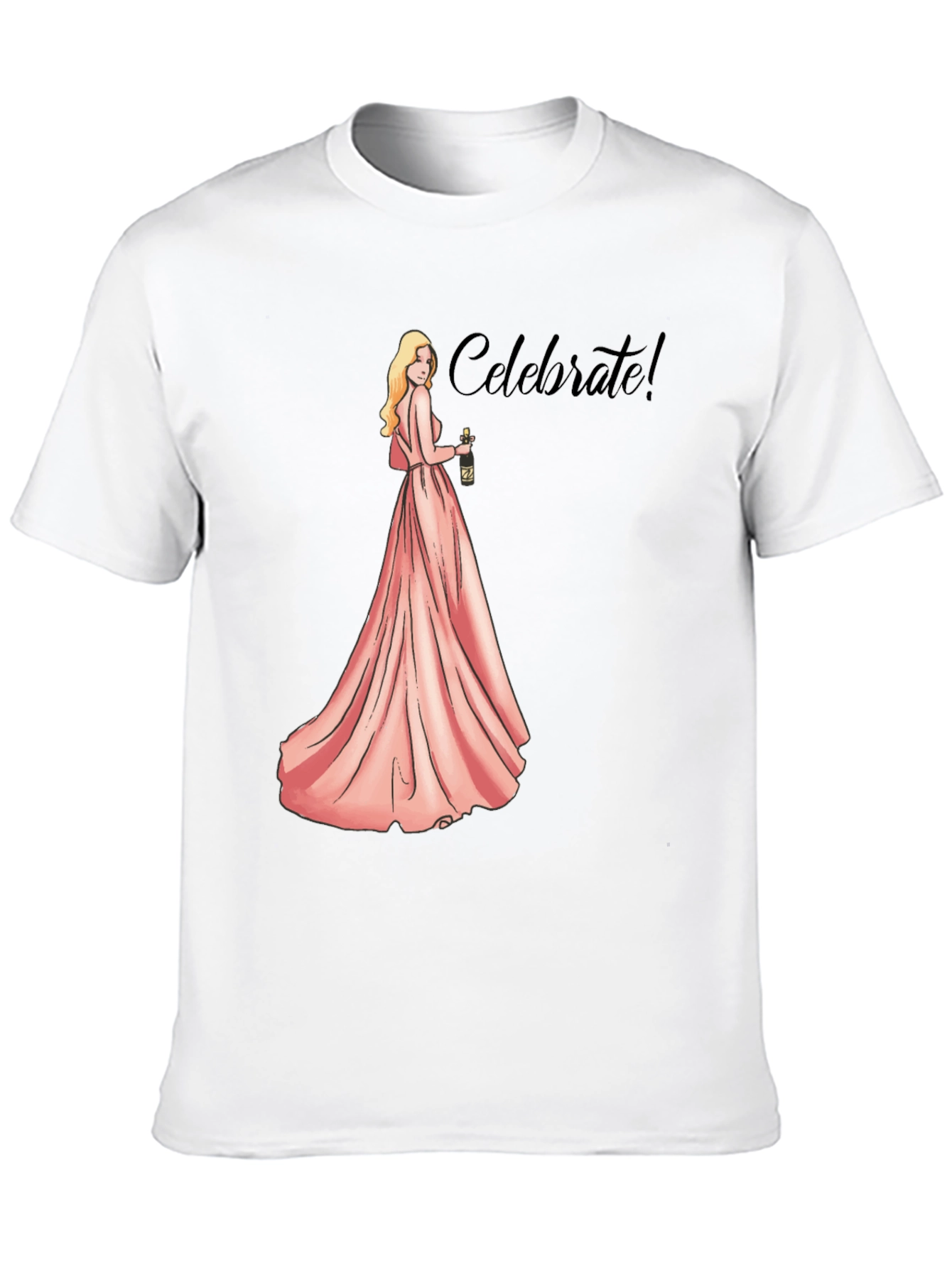 Celebrate! Womens Graphic T-Shirt