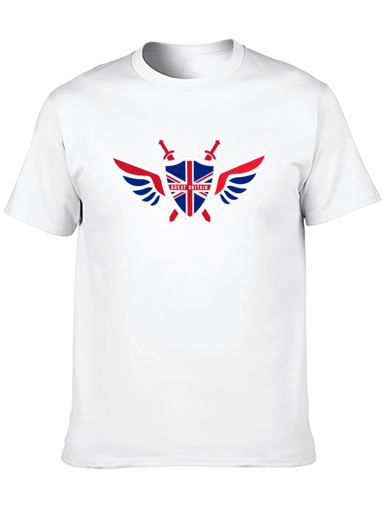 Great Britain Flag Shield T-Shirt