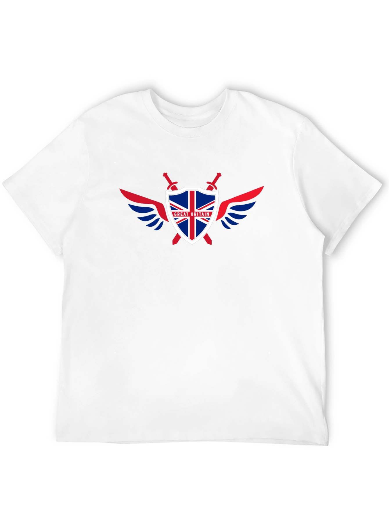 Great Britain Flag Shield T-Shirt