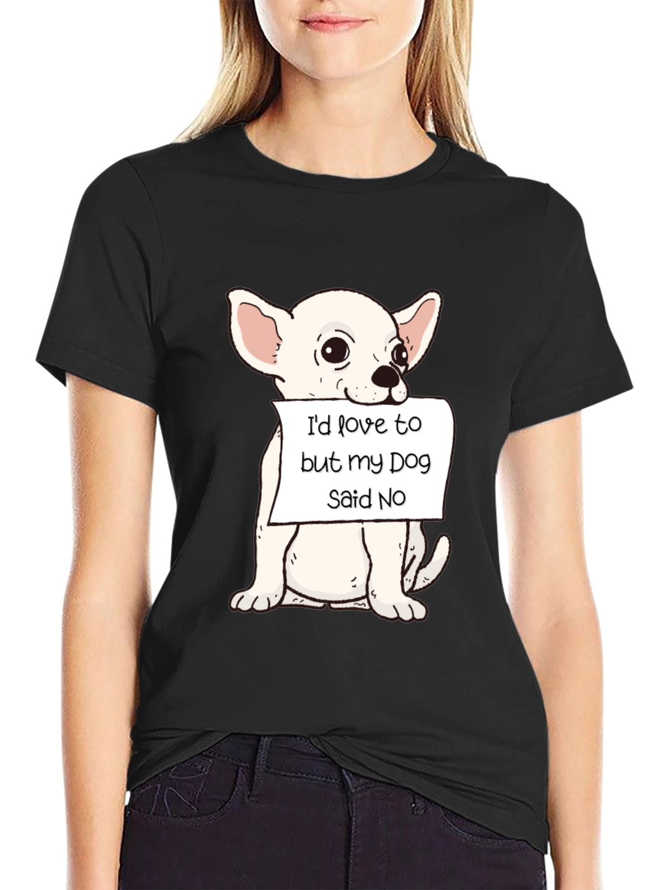 Dog Said No Graphic T-Shirt