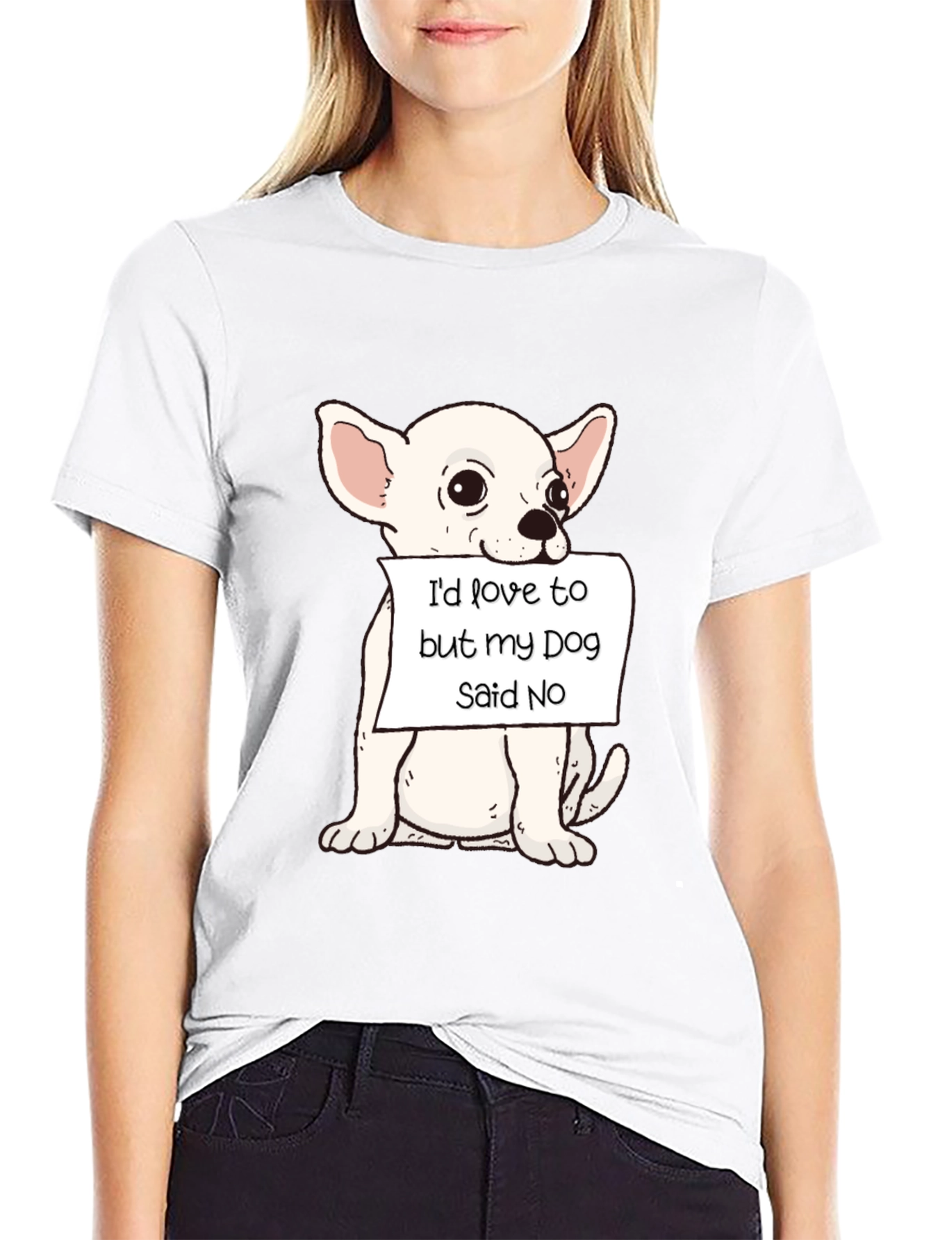 Dog Said No Graphic T-Shirt