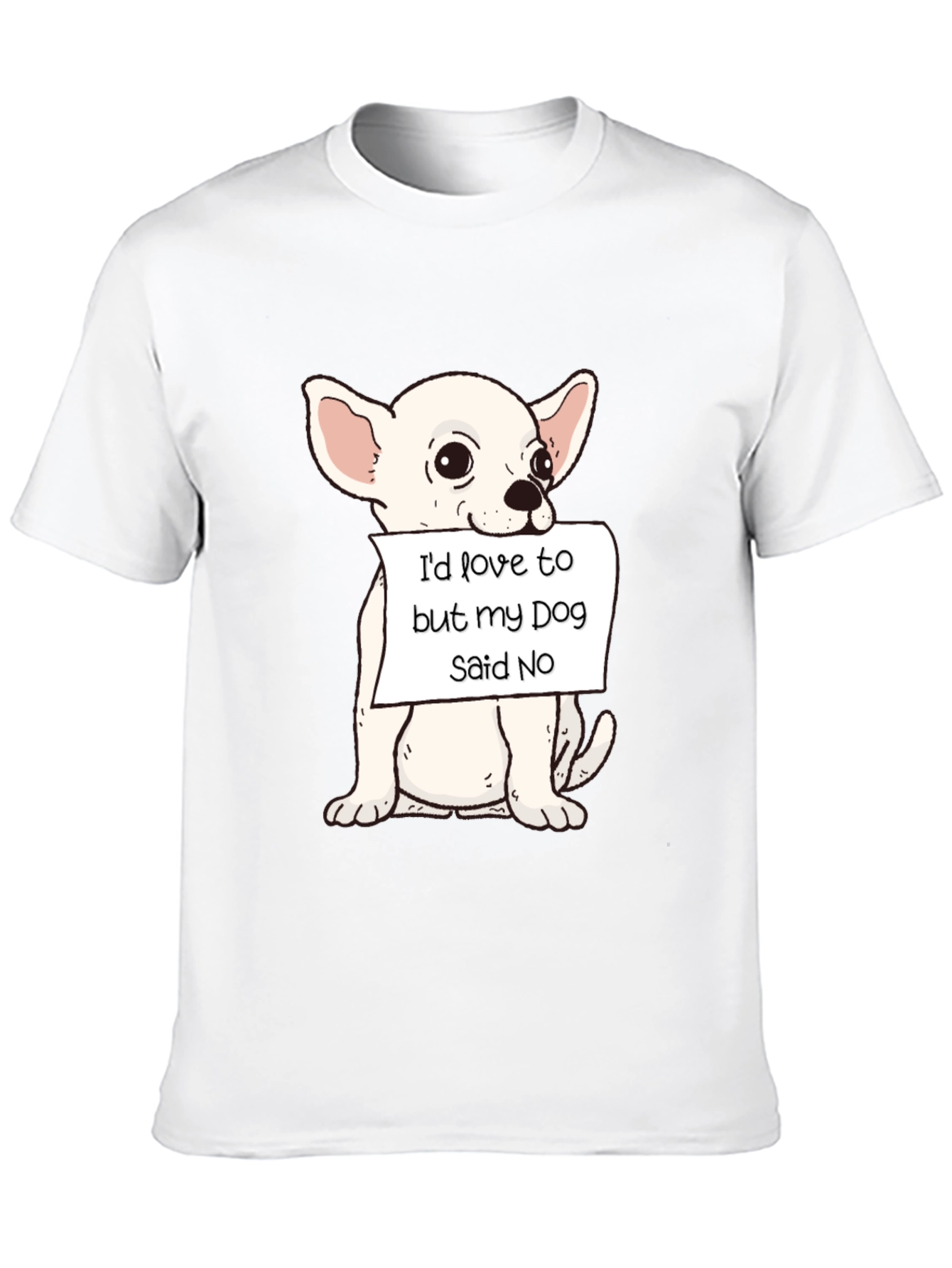 Dog Said No Graphic T-Shirt