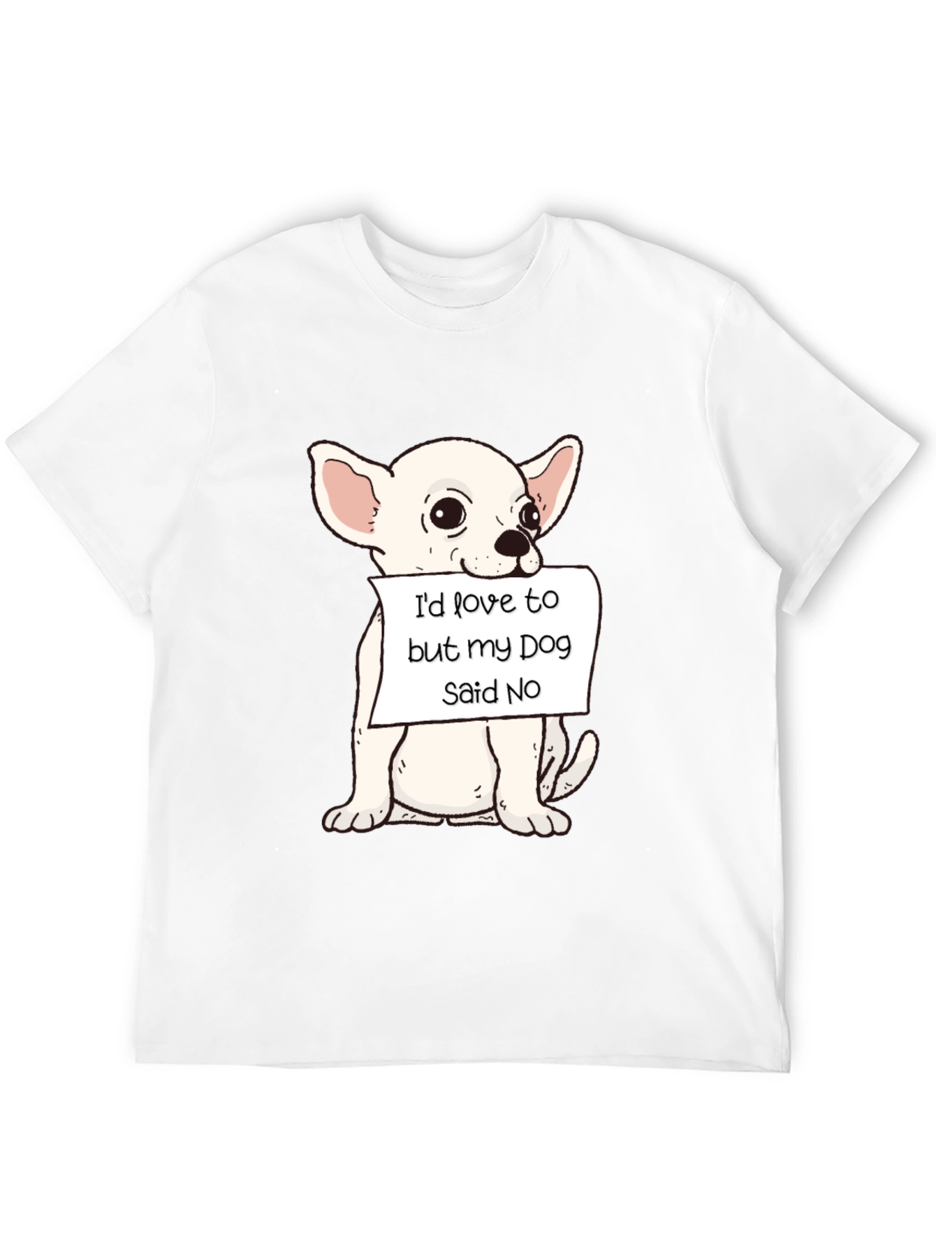Dog Said No Graphic T-Shirt
