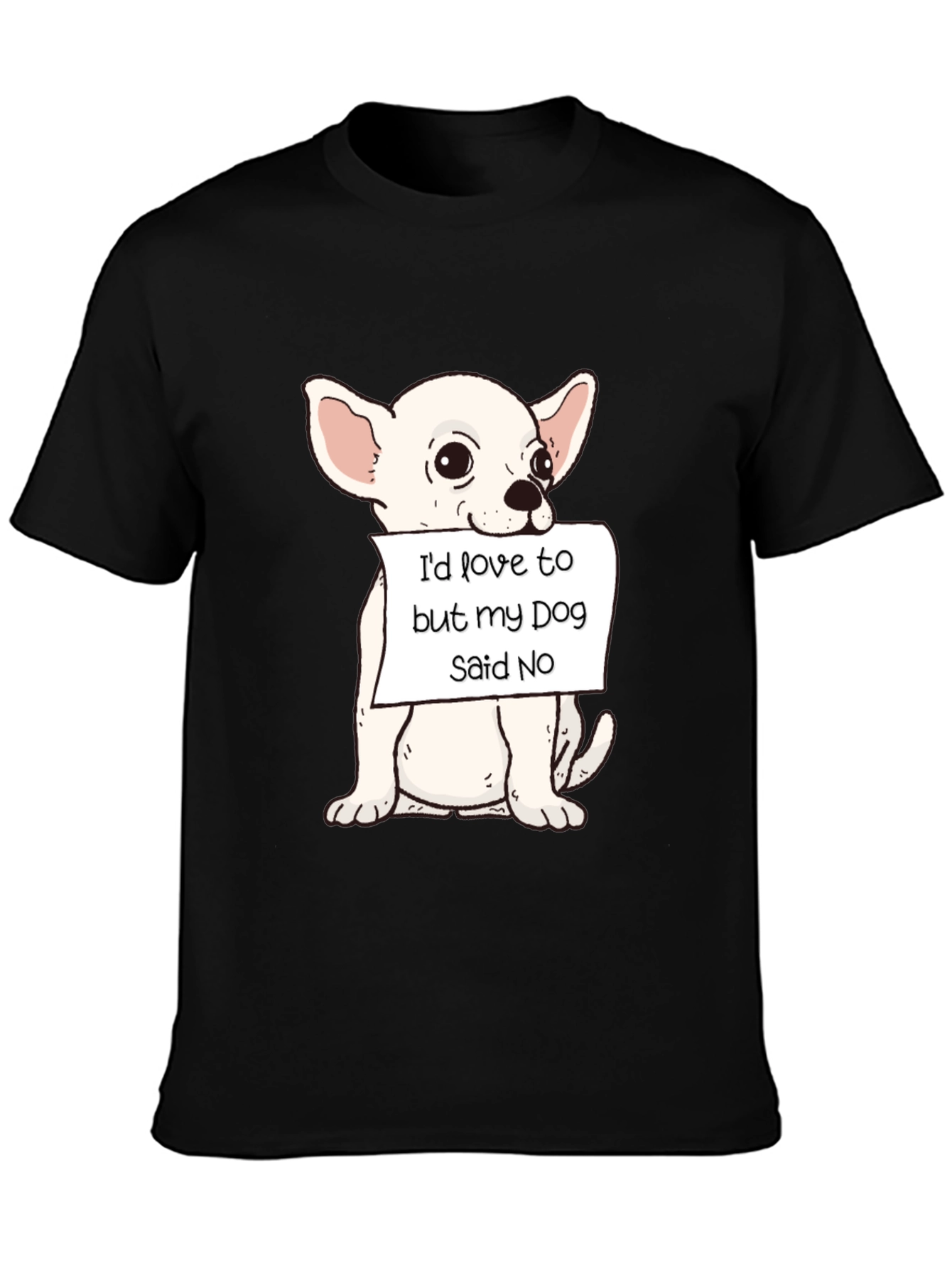 Dog Said No Graphic T-Shirt