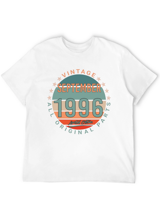 Vintage September 1996 T-Shirt - Limited Edition