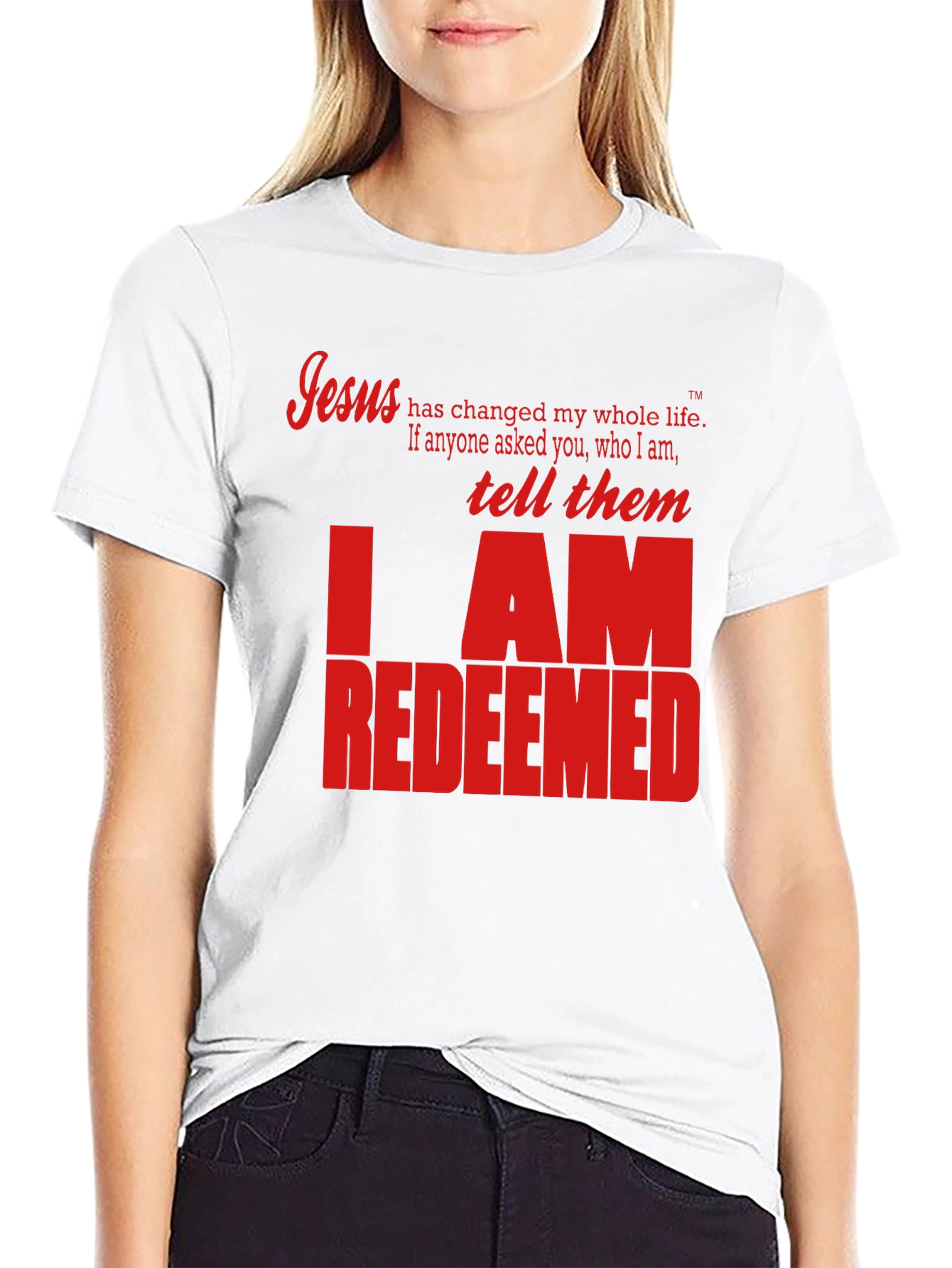 I AM REDEEMED Christian T-Shirt