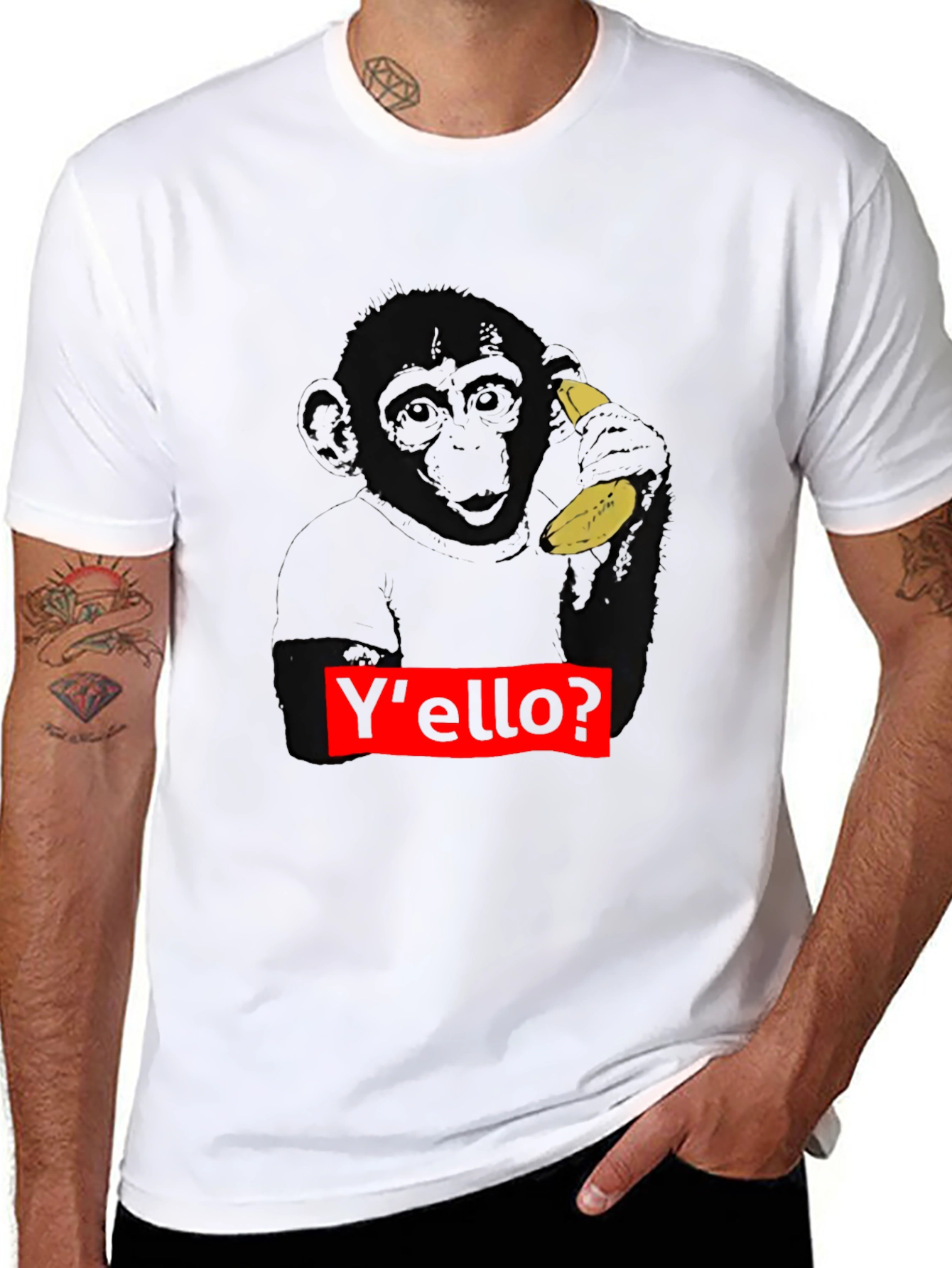 Yello Monkey T-Shirt - Banana Phone!