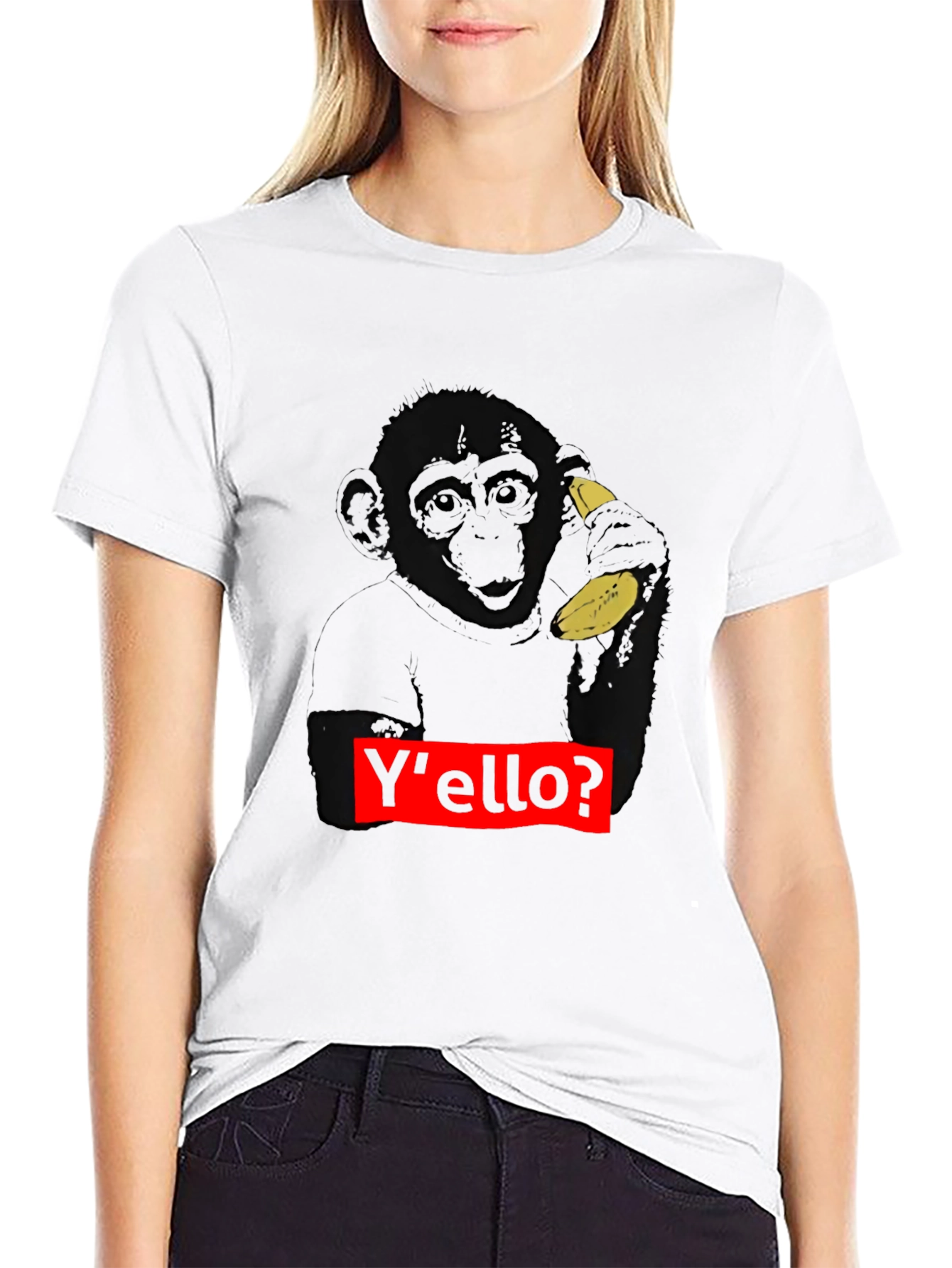 Yello Monkey T-Shirt - Banana Phone!