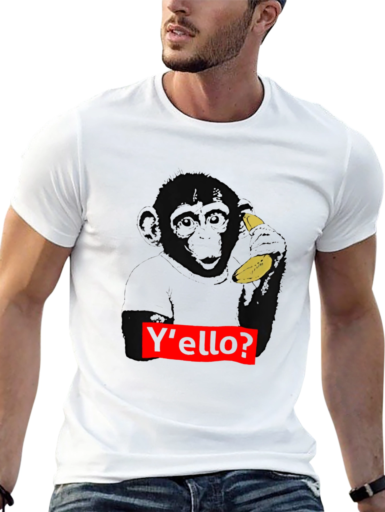 Yello Monkey T-Shirt - Banana Phone!